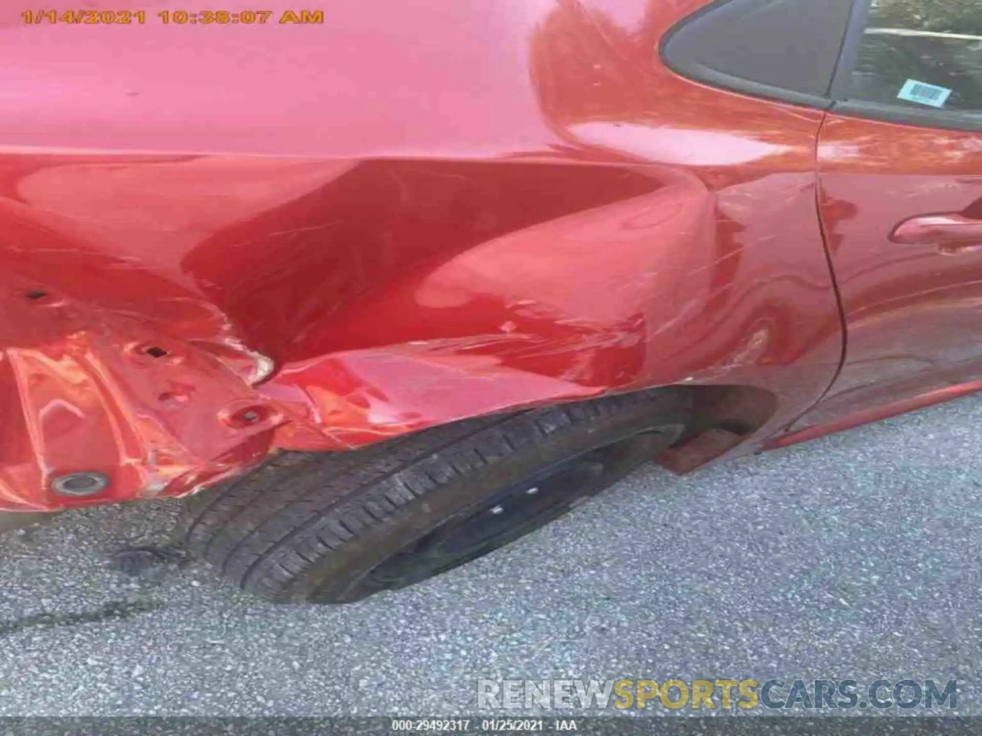 17 Photograph of a damaged car 5YFEPRAE9LP065973 TOYOTA COROLLA 2020