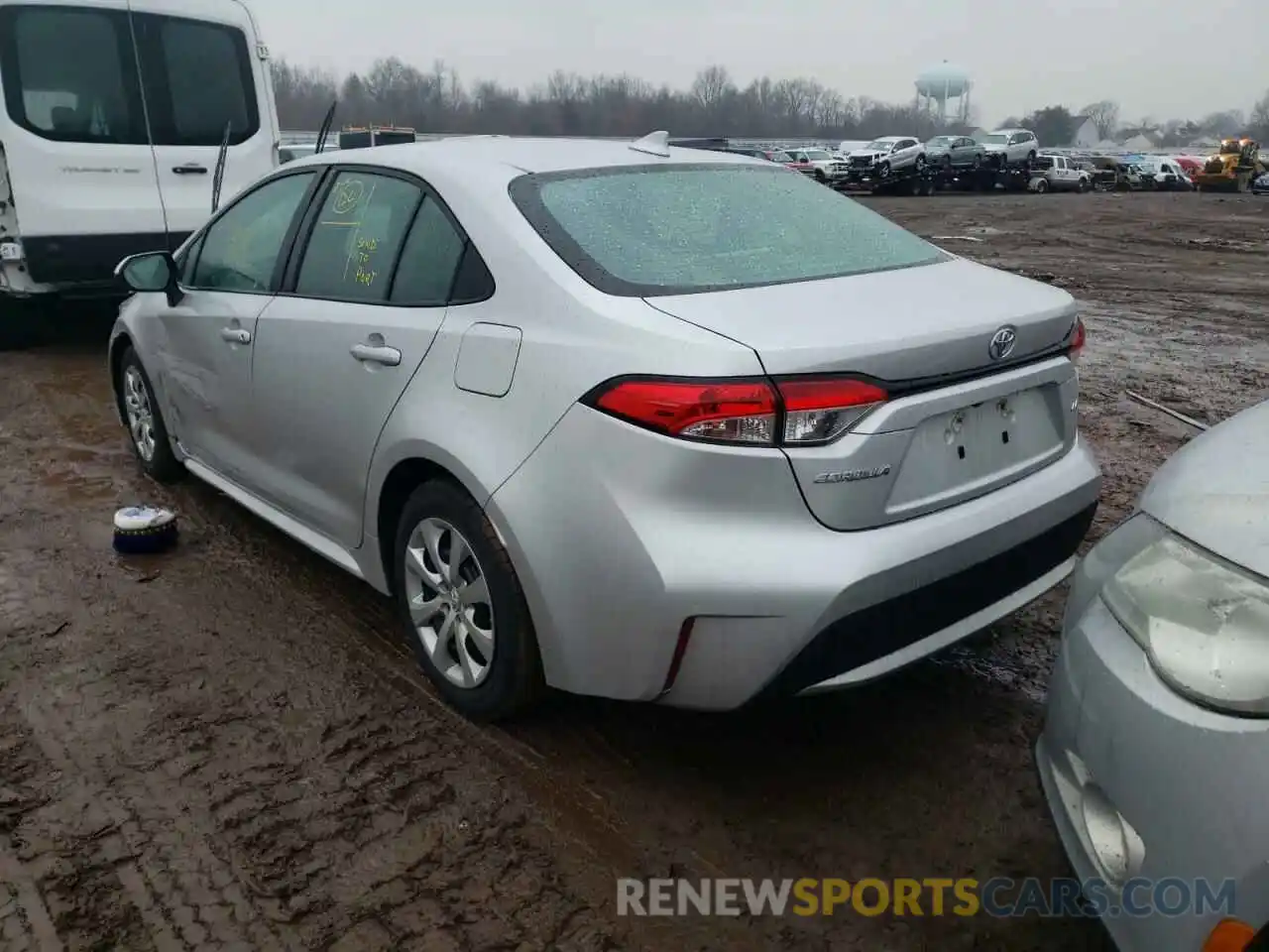 3 Photograph of a damaged car 5YFEPRAE9LP065990 TOYOTA COROLLA 2020