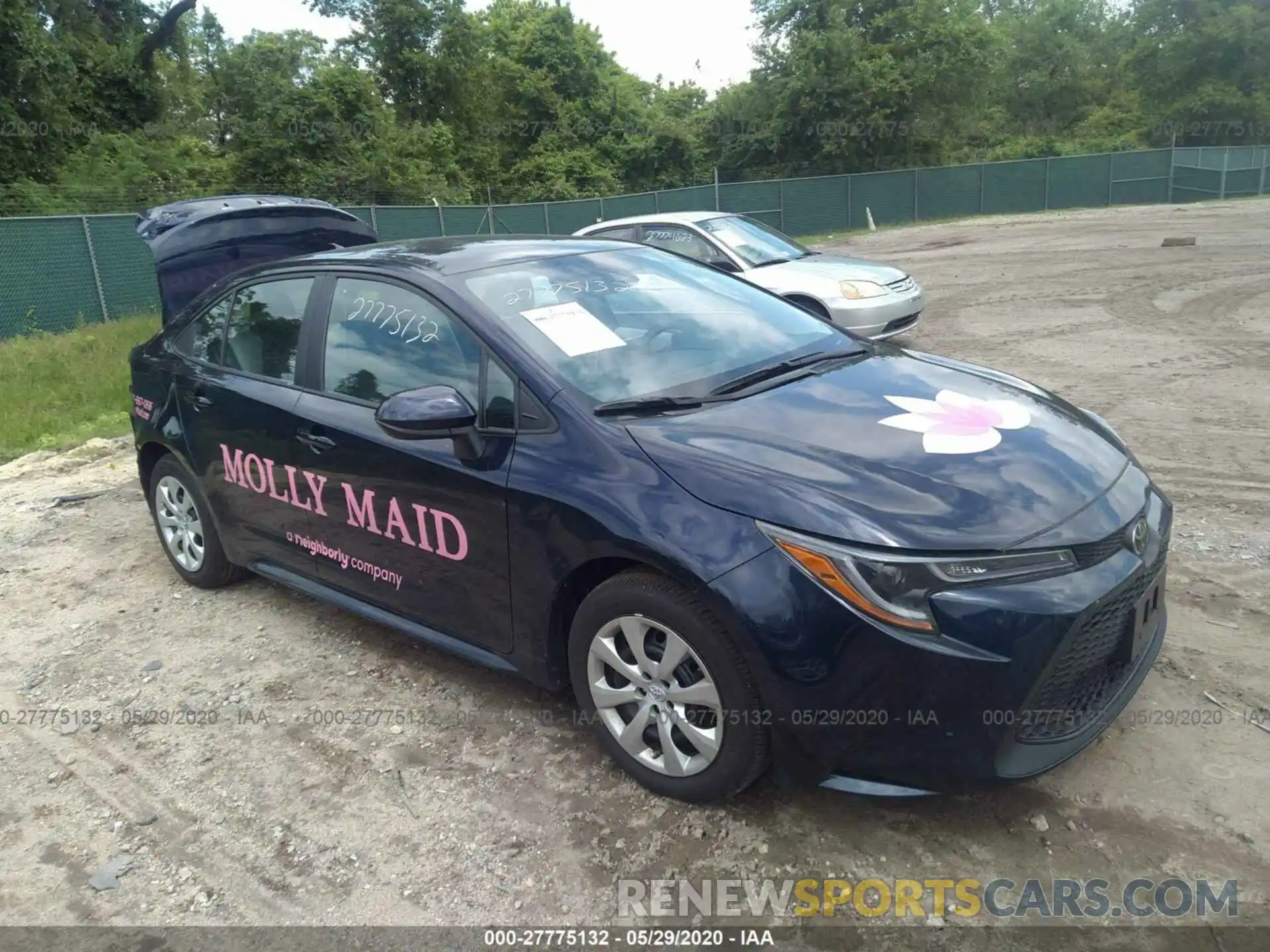 1 Photograph of a damaged car 5YFEPRAE9LP066170 TOYOTA COROLLA 2020