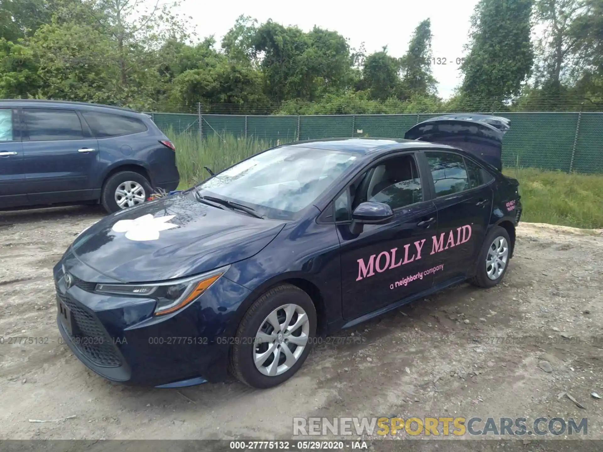 2 Photograph of a damaged car 5YFEPRAE9LP066170 TOYOTA COROLLA 2020