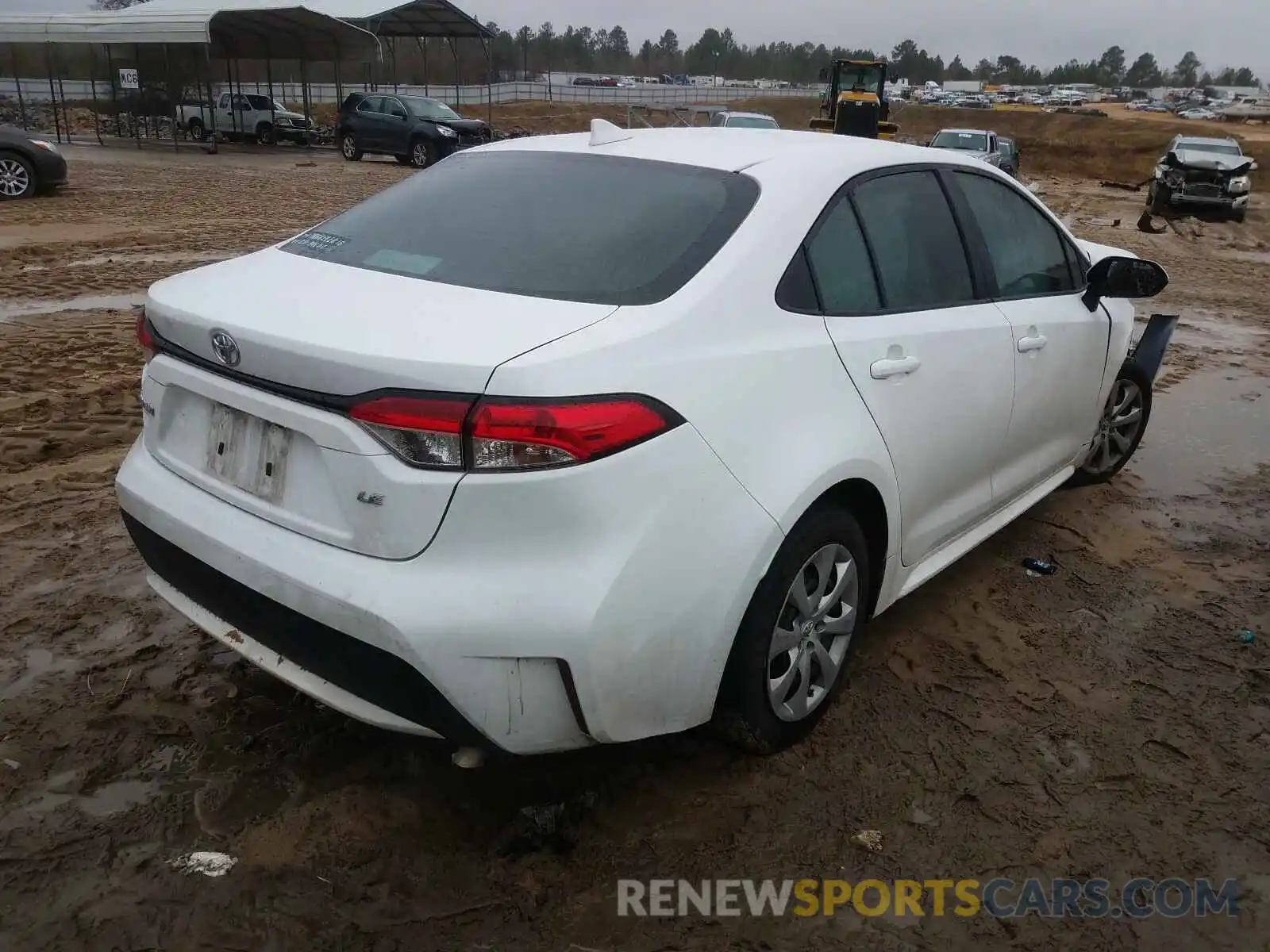 4 Photograph of a damaged car 5YFEPRAE9LP066184 TOYOTA COROLLA 2020