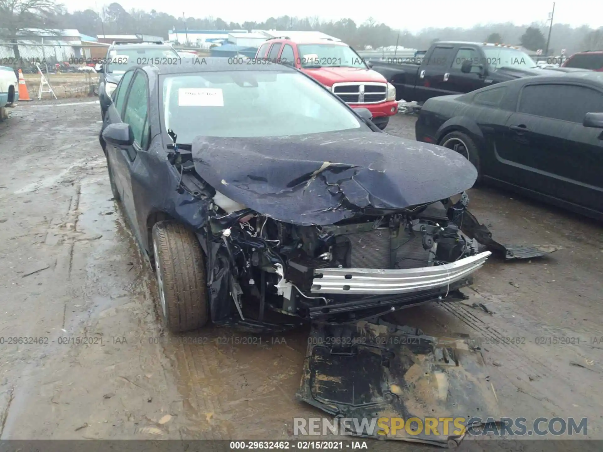 12 Photograph of a damaged car 5YFEPRAE9LP066332 TOYOTA COROLLA 2020