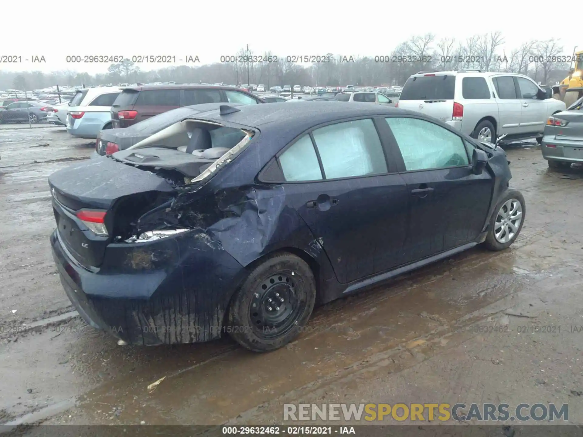 4 Photograph of a damaged car 5YFEPRAE9LP066332 TOYOTA COROLLA 2020