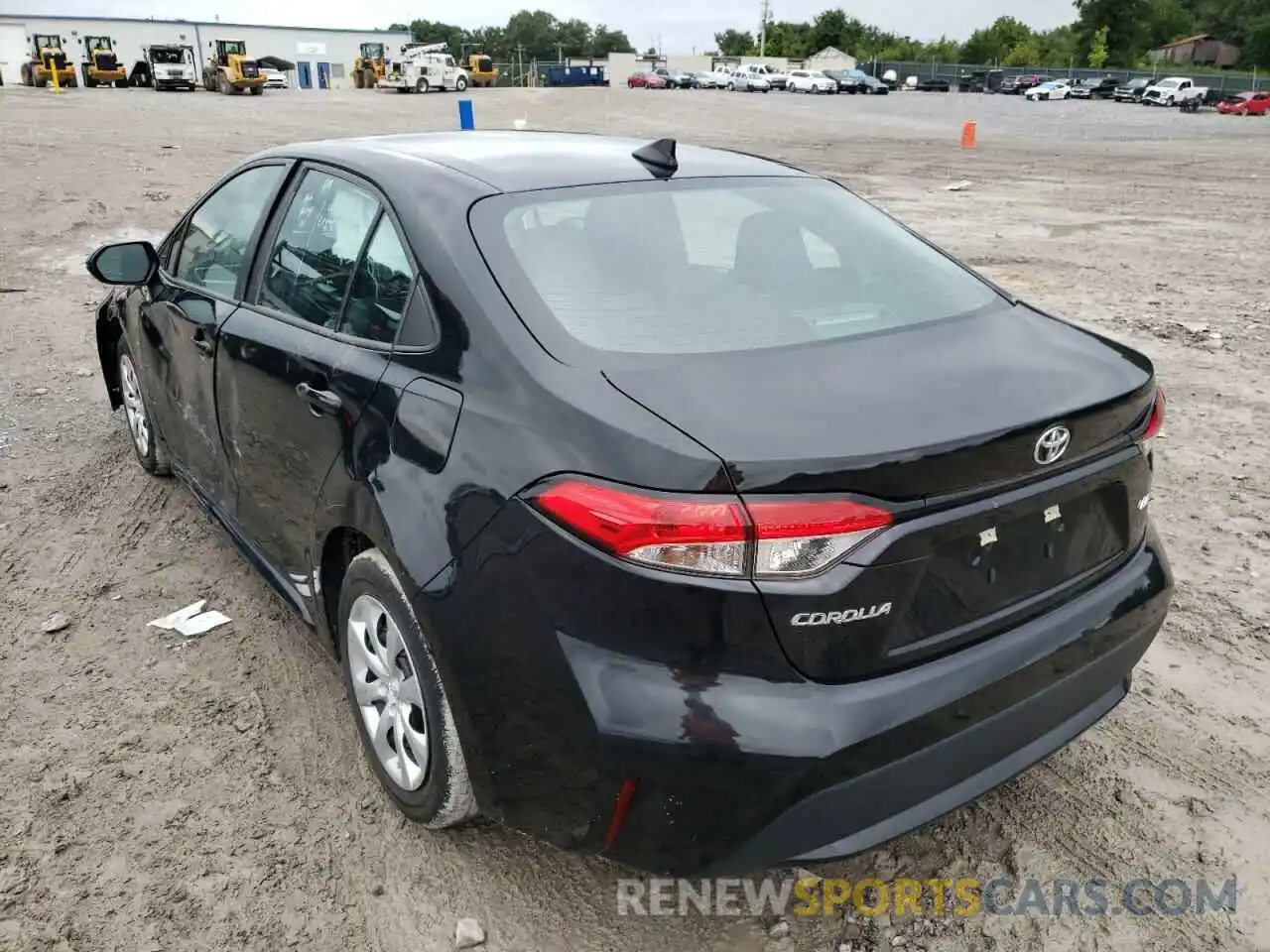 3 Photograph of a damaged car 5YFEPRAE9LP066458 TOYOTA COROLLA 2020