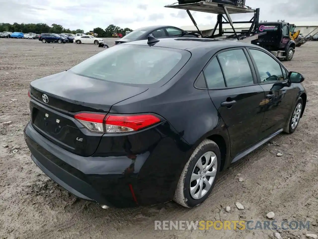 4 Photograph of a damaged car 5YFEPRAE9LP066458 TOYOTA COROLLA 2020