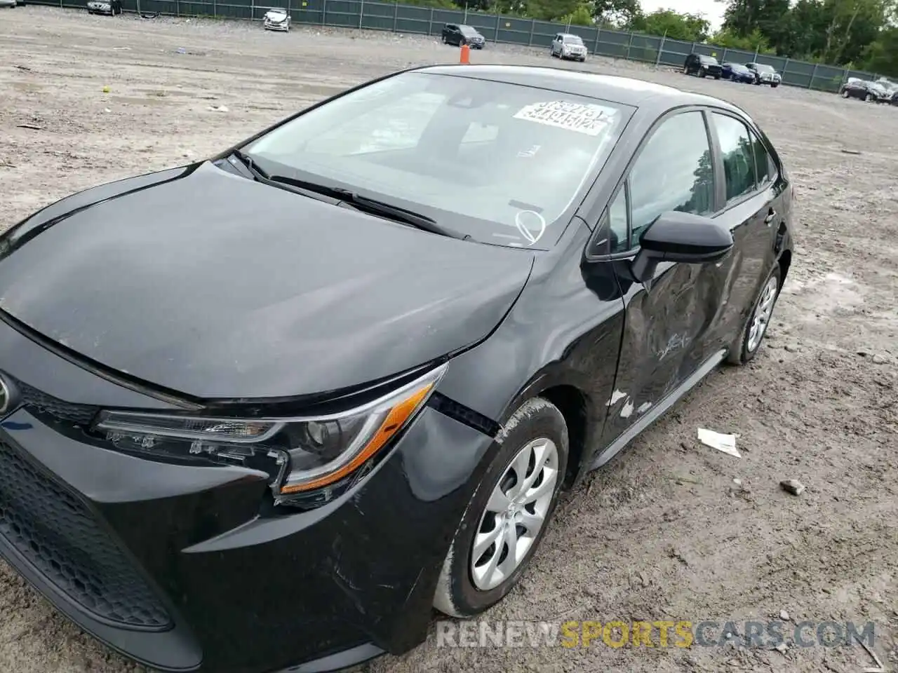 9 Photograph of a damaged car 5YFEPRAE9LP066458 TOYOTA COROLLA 2020