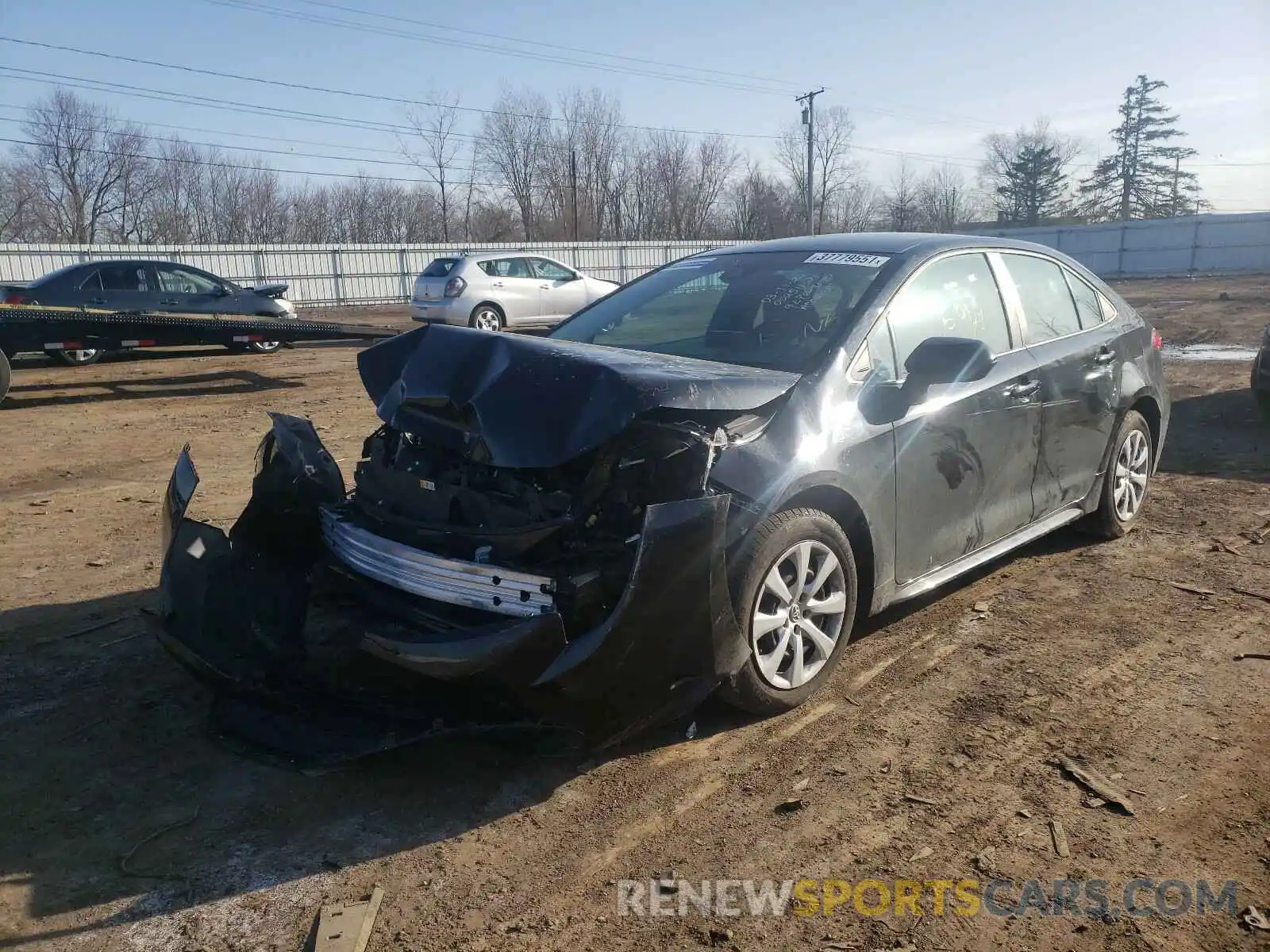 2 Photograph of a damaged car 5YFEPRAE9LP068677 TOYOTA COROLLA 2020