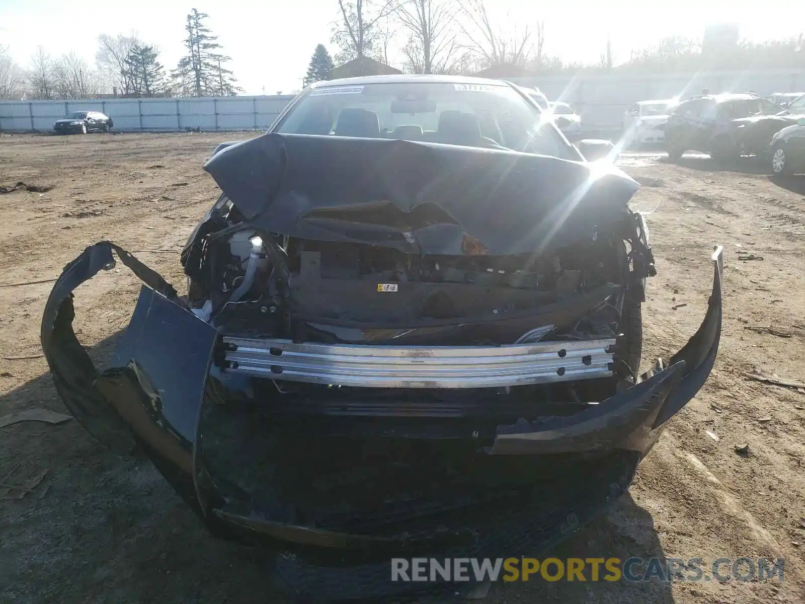 9 Photograph of a damaged car 5YFEPRAE9LP068677 TOYOTA COROLLA 2020