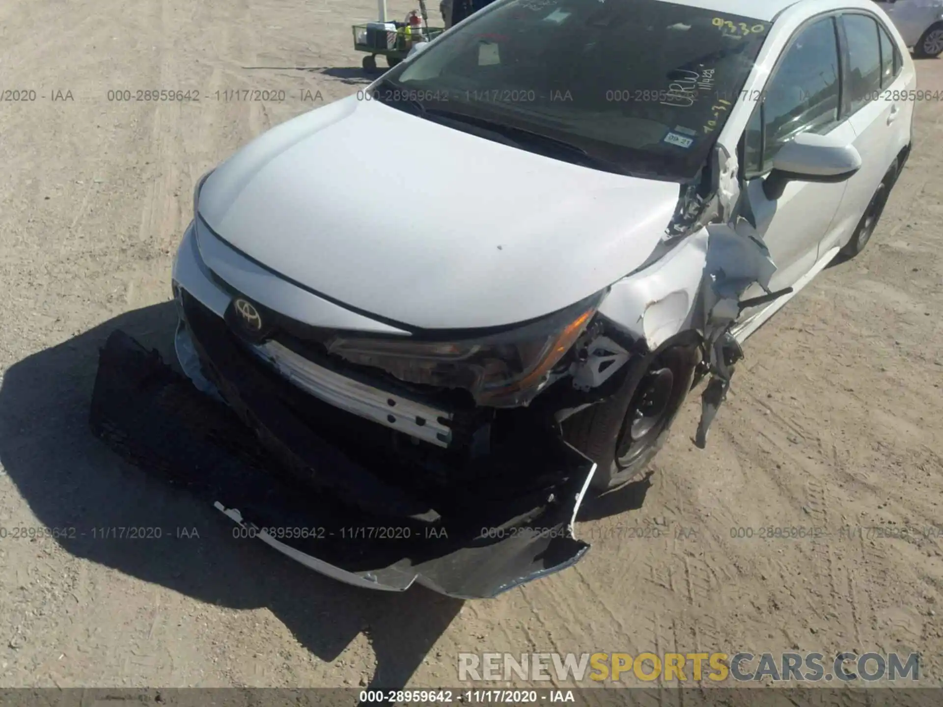 6 Photograph of a damaged car 5YFEPRAE9LP069330 TOYOTA COROLLA 2020