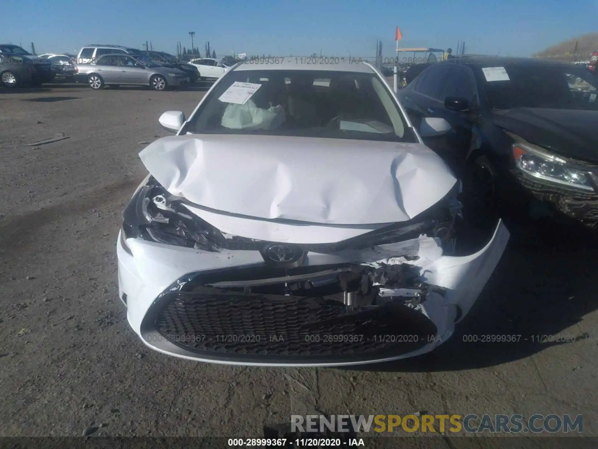 6 Photograph of a damaged car 5YFEPRAE9LP072471 TOYOTA COROLLA 2020