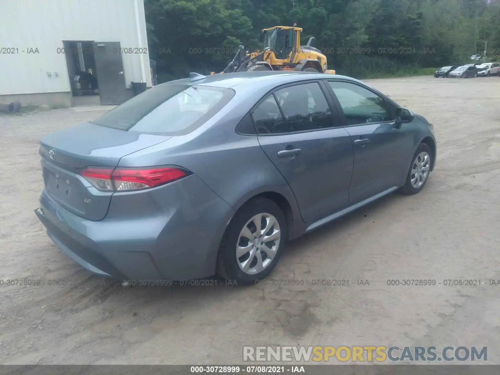 4 Photograph of a damaged car 5YFEPRAE9LP072602 TOYOTA COROLLA 2020