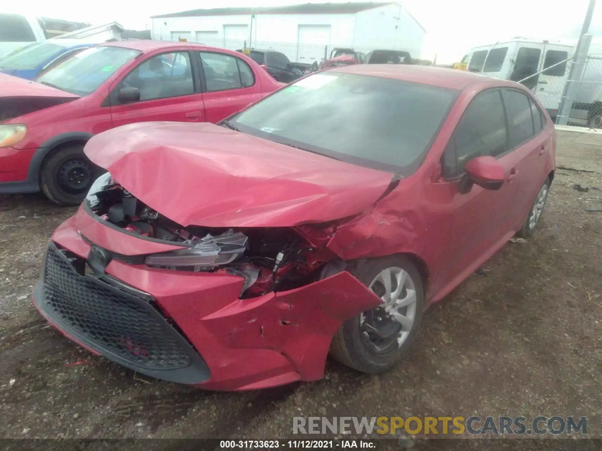 6 Photograph of a damaged car 5YFEPRAE9LP074950 TOYOTA COROLLA 2020