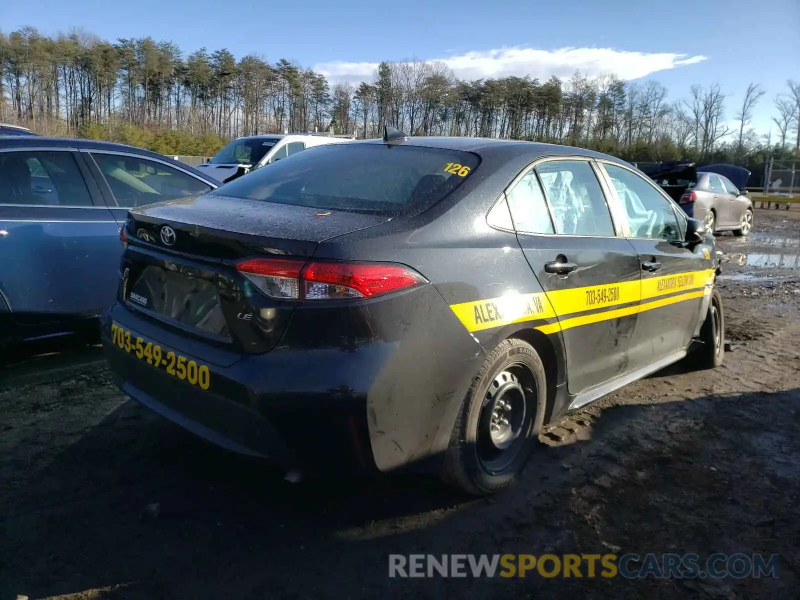 4 Photograph of a damaged car 5YFEPRAE9LP076178 TOYOTA COROLLA 2020