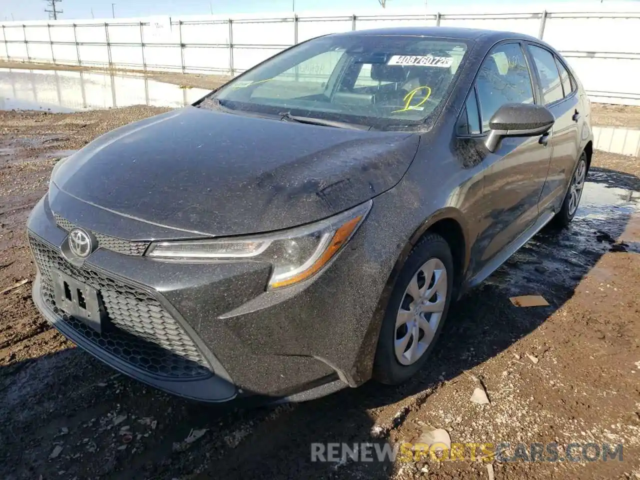 2 Photograph of a damaged car 5YFEPRAE9LP077010 TOYOTA COROLLA 2020