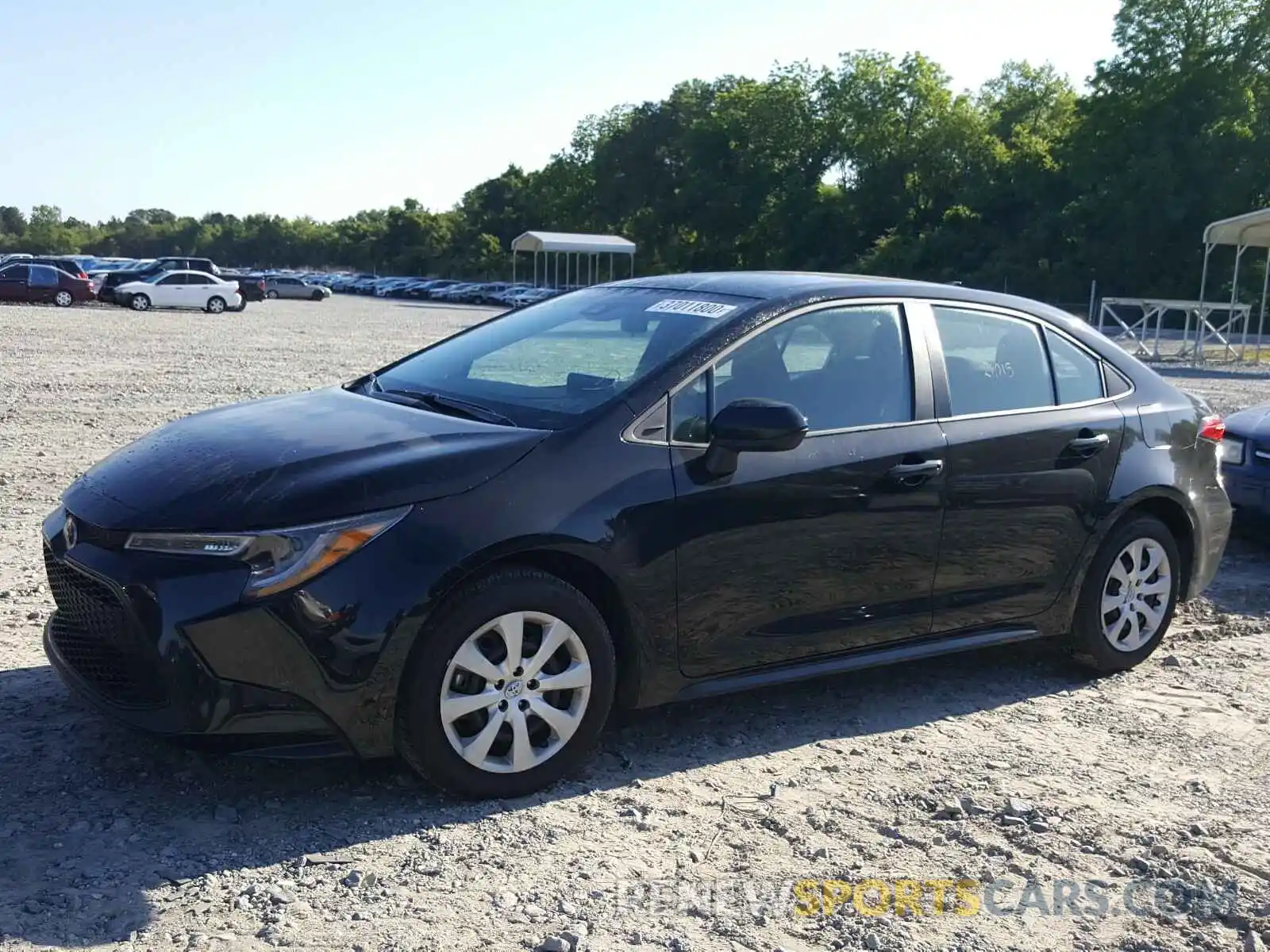 9 Photograph of a damaged car 5YFEPRAE9LP077394 TOYOTA COROLLA 2020