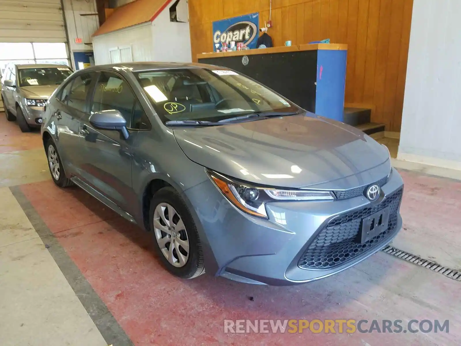 1 Photograph of a damaged car 5YFEPRAE9LP078187 TOYOTA COROLLA 2020