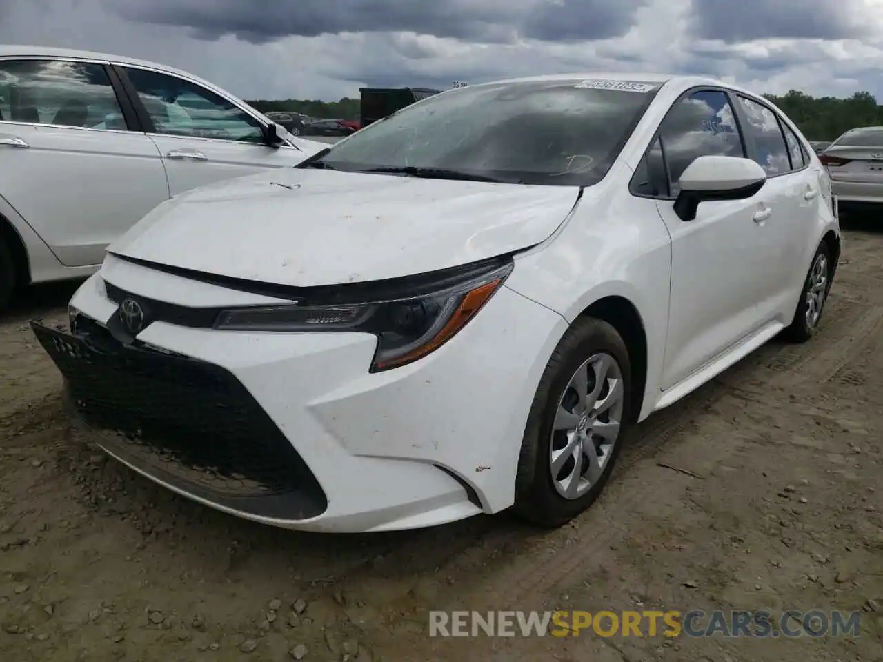 2 Photograph of a damaged car 5YFEPRAE9LP078397 TOYOTA COROLLA 2020