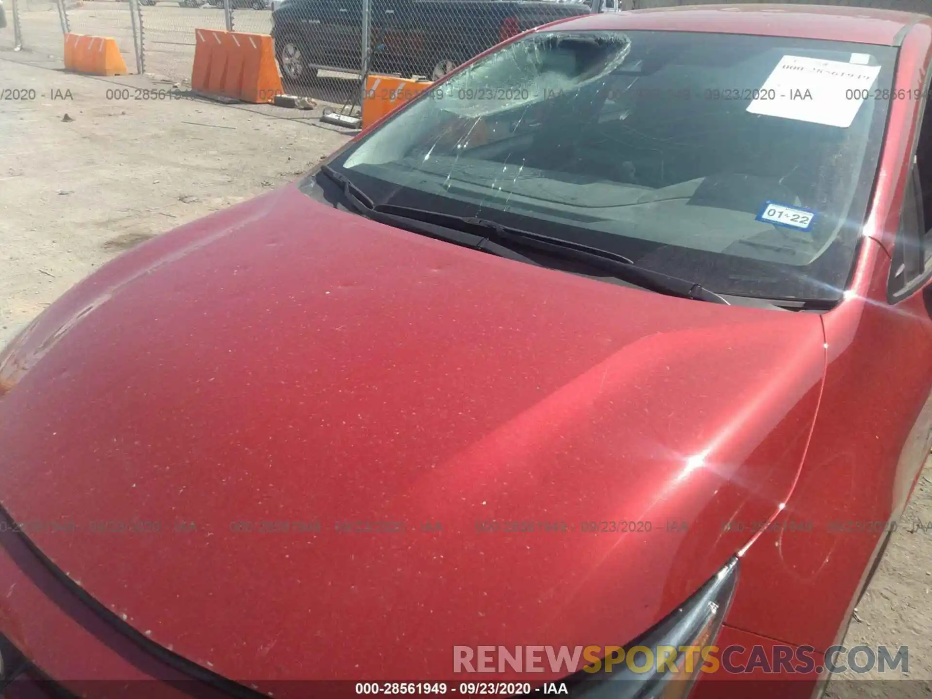 6 Photograph of a damaged car 5YFEPRAE9LP078707 TOYOTA COROLLA 2020