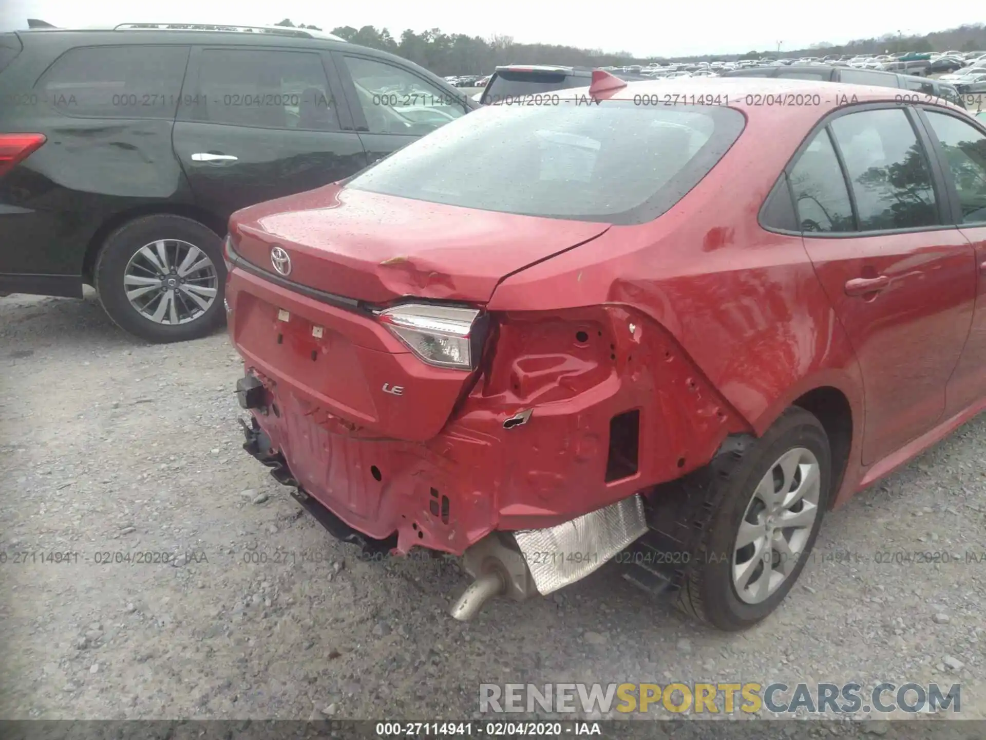 6 Photograph of a damaged car 5YFEPRAE9LP078769 TOYOTA COROLLA 2020