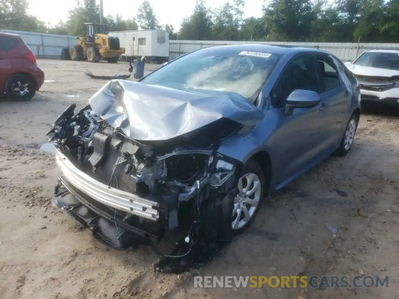 2 Photograph of a damaged car 5YFEPRAE9LP080358 TOYOTA COROLLA 2020