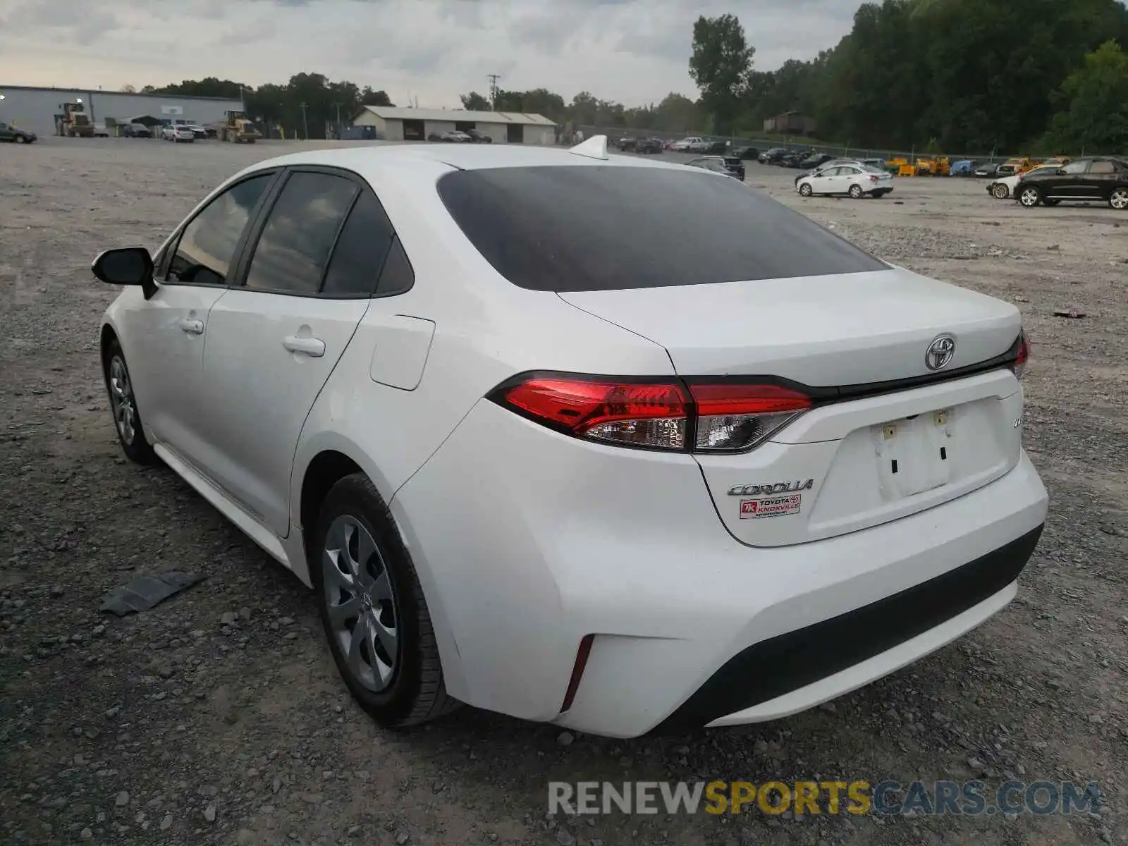 3 Photograph of a damaged car 5YFEPRAE9LP080960 TOYOTA COROLLA 2020