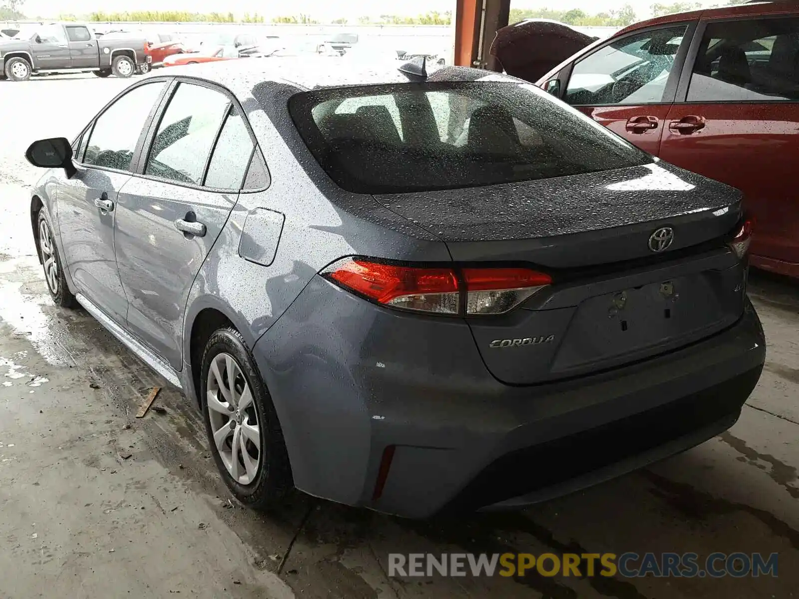 3 Photograph of a damaged car 5YFEPRAE9LP081722 TOYOTA COROLLA 2020