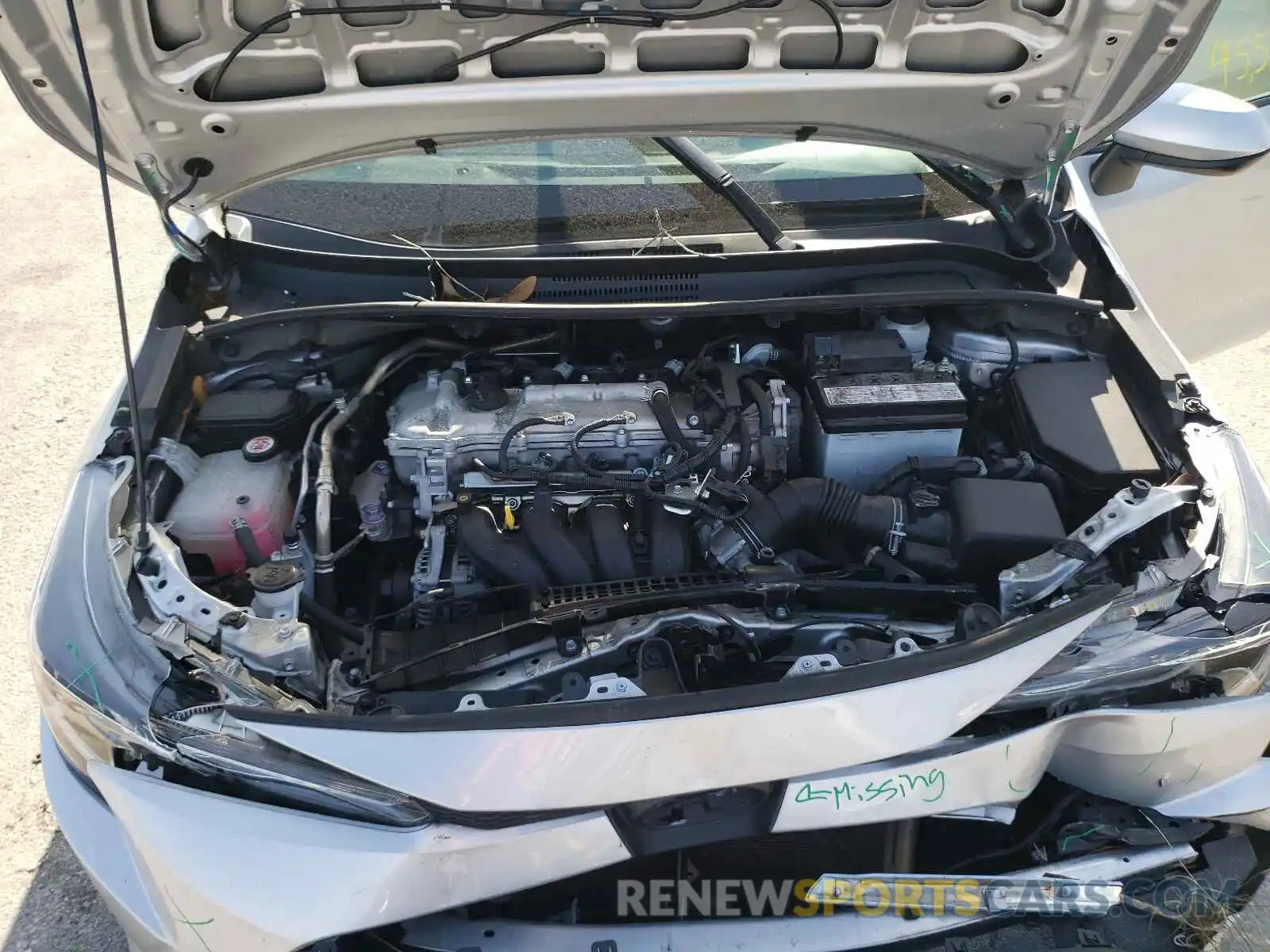 7 Photograph of a damaged car 5YFEPRAE9LP084538 TOYOTA COROLLA 2020