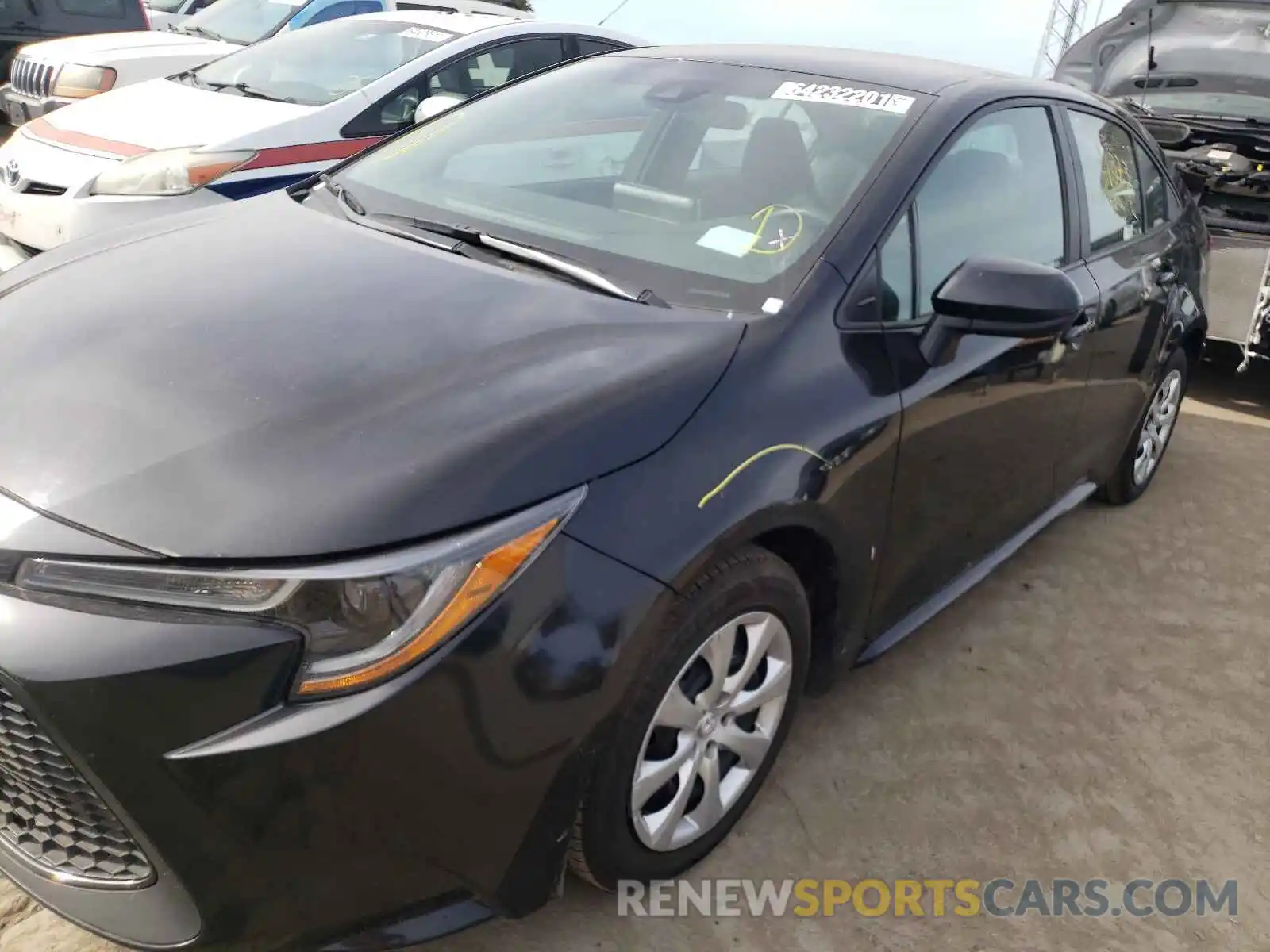 9 Photograph of a damaged car 5YFEPRAE9LP086645 TOYOTA COROLLA 2020