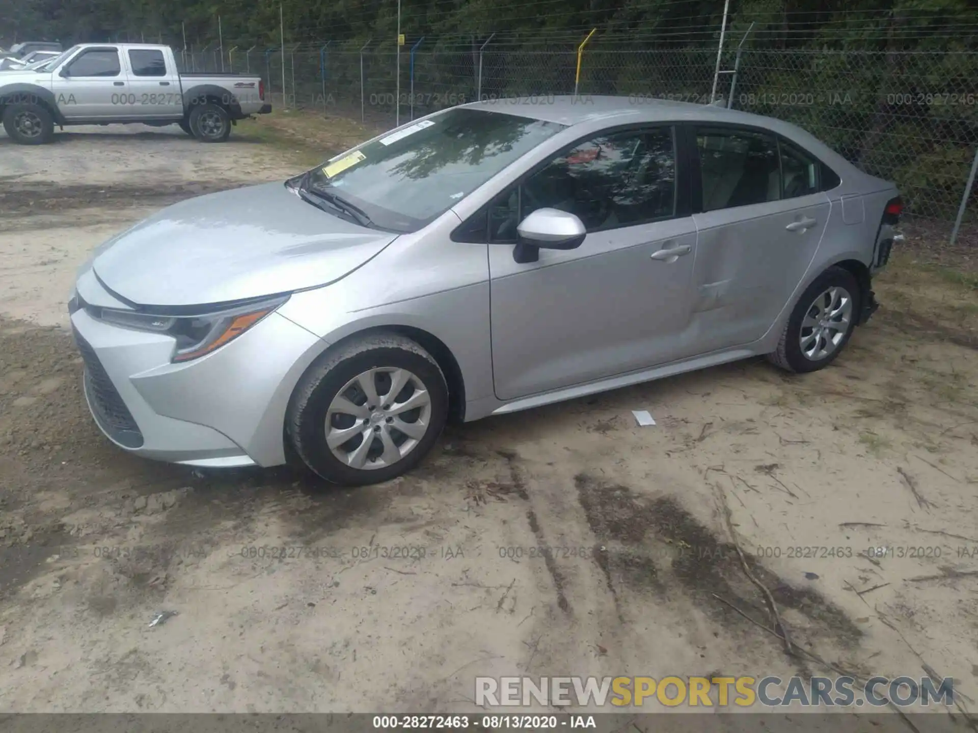 2 Photograph of a damaged car 5YFEPRAE9LP086872 TOYOTA COROLLA 2020