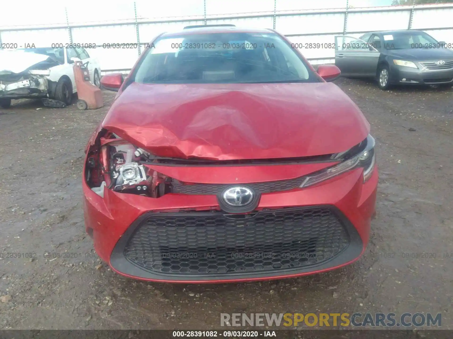 6 Photograph of a damaged car 5YFEPRAE9LP086936 TOYOTA COROLLA 2020