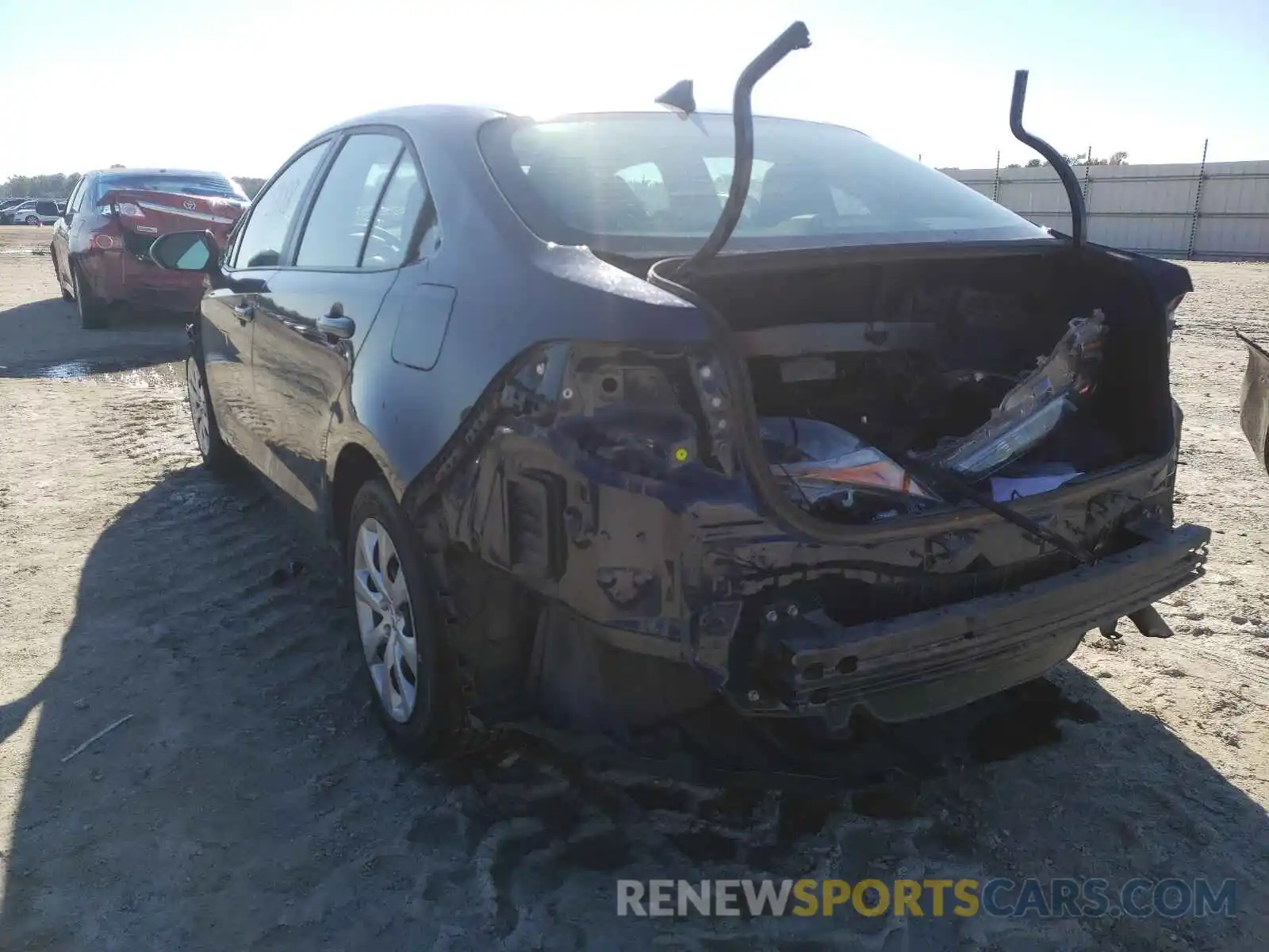 3 Photograph of a damaged car 5YFEPRAE9LP087777 TOYOTA COROLLA 2020