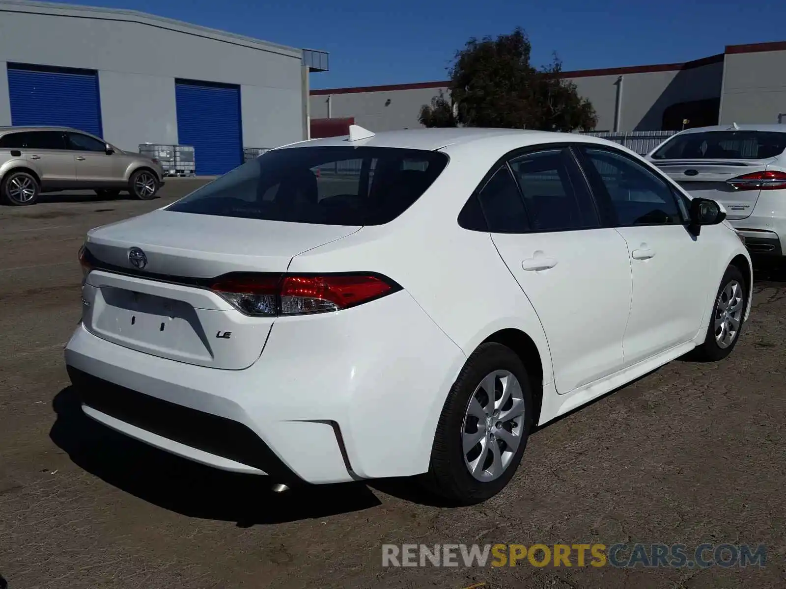 4 Photograph of a damaged car 5YFEPRAE9LP087858 TOYOTA COROLLA 2020