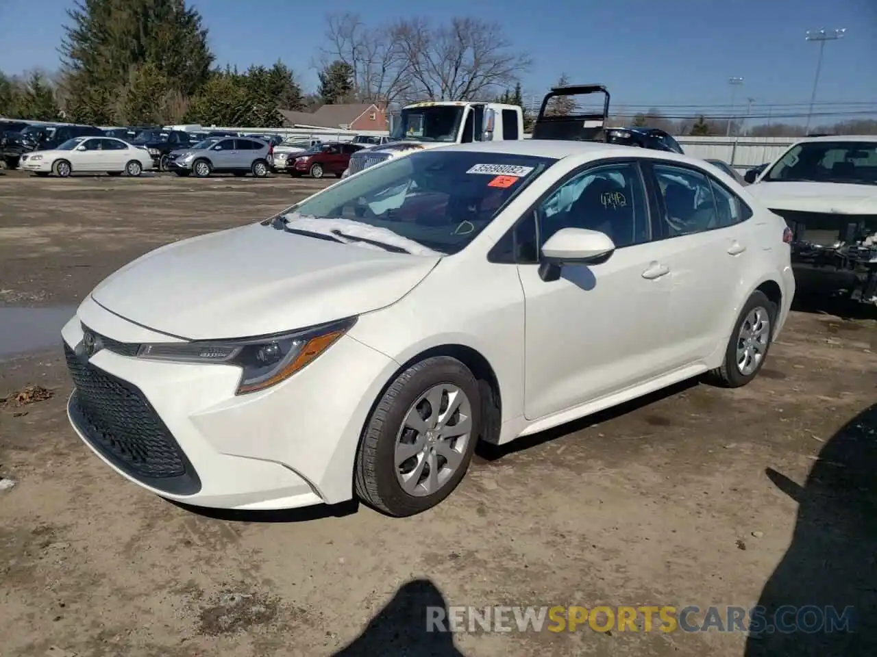 2 Photograph of a damaged car 5YFEPRAE9LP088007 TOYOTA COROLLA 2020