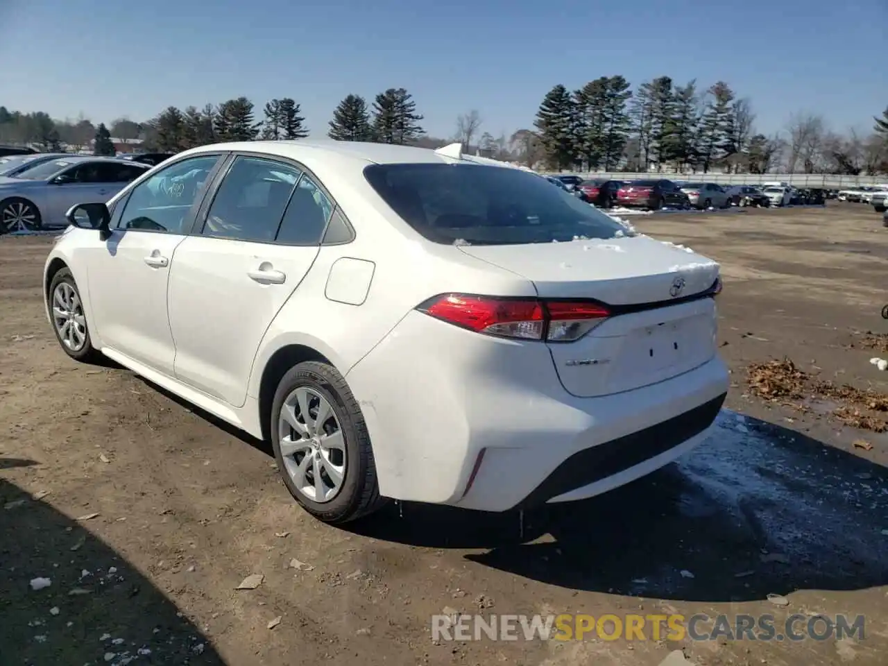 3 Photograph of a damaged car 5YFEPRAE9LP088007 TOYOTA COROLLA 2020