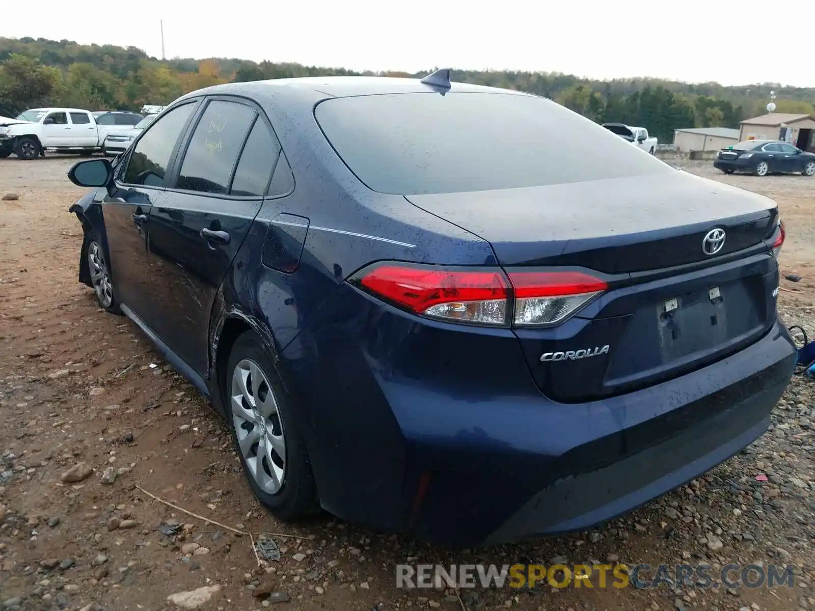 3 Photograph of a damaged car 5YFEPRAE9LP088251 TOYOTA COROLLA 2020