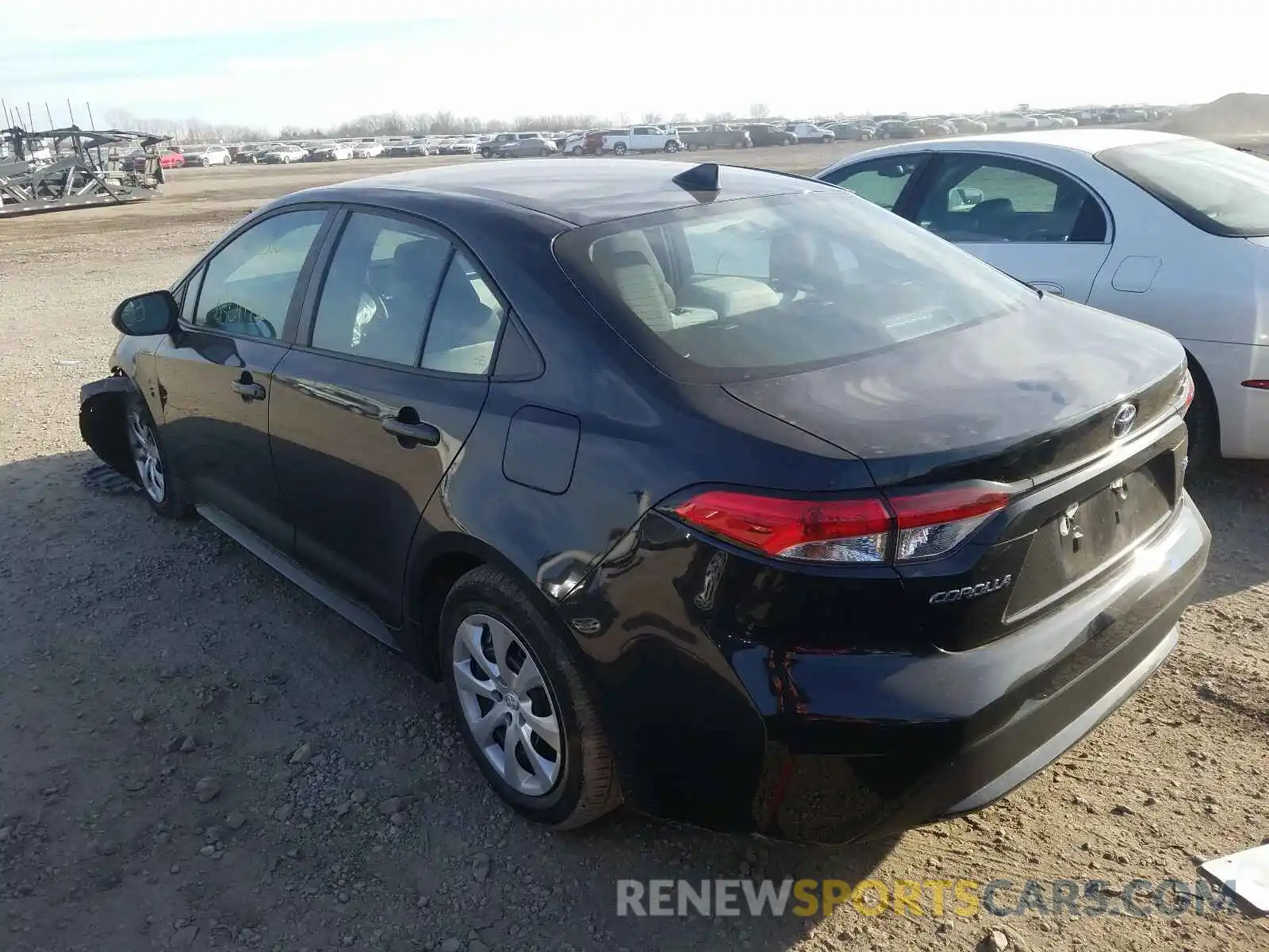 3 Photograph of a damaged car 5YFEPRAE9LP090050 TOYOTA COROLLA 2020