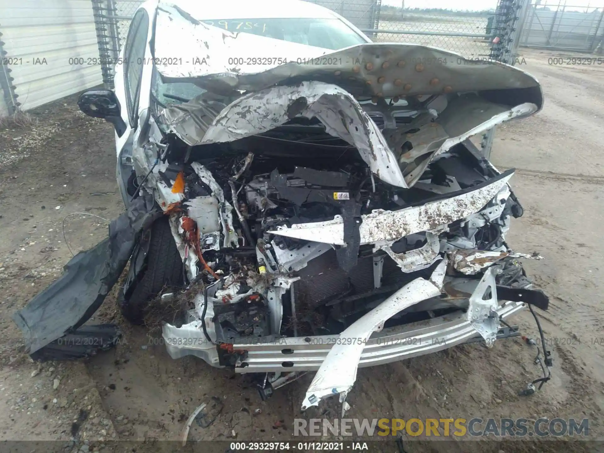 6 Фотография поврежденного автомобиля 5YFEPRAE9LP090968 TOYOTA COROLLA 2020