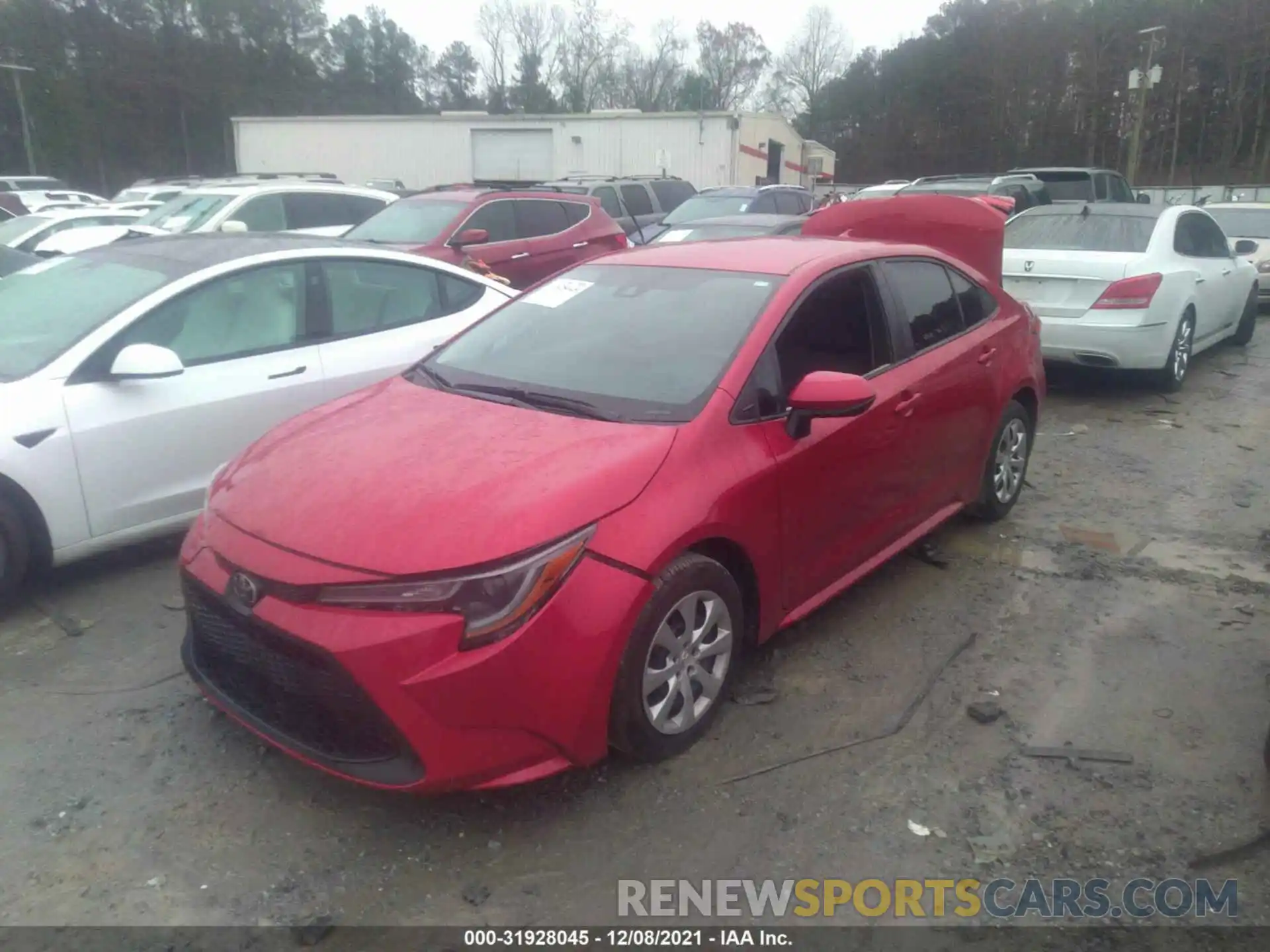 2 Photograph of a damaged car 5YFEPRAE9LP093160 TOYOTA COROLLA 2020