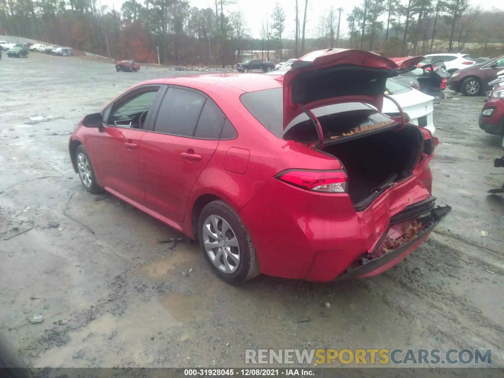 3 Photograph of a damaged car 5YFEPRAE9LP093160 TOYOTA COROLLA 2020