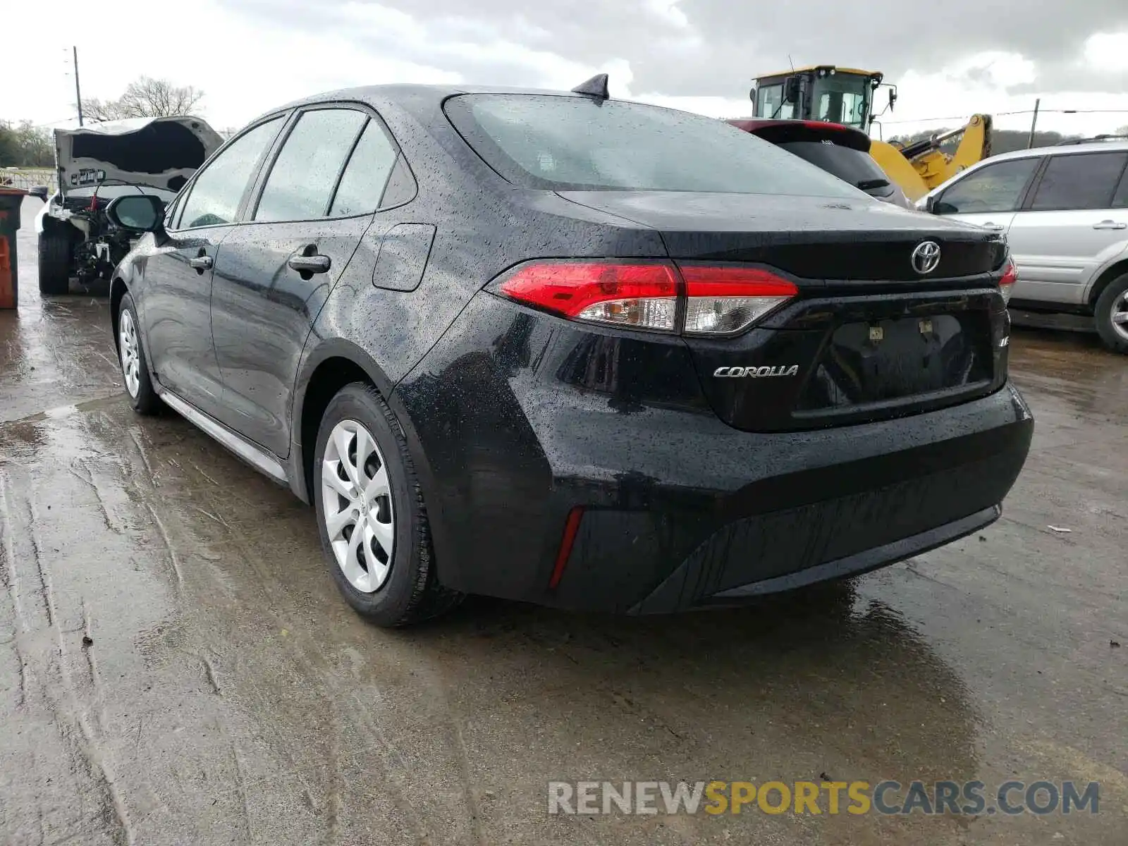 3 Photograph of a damaged car 5YFEPRAE9LP093949 TOYOTA COROLLA 2020