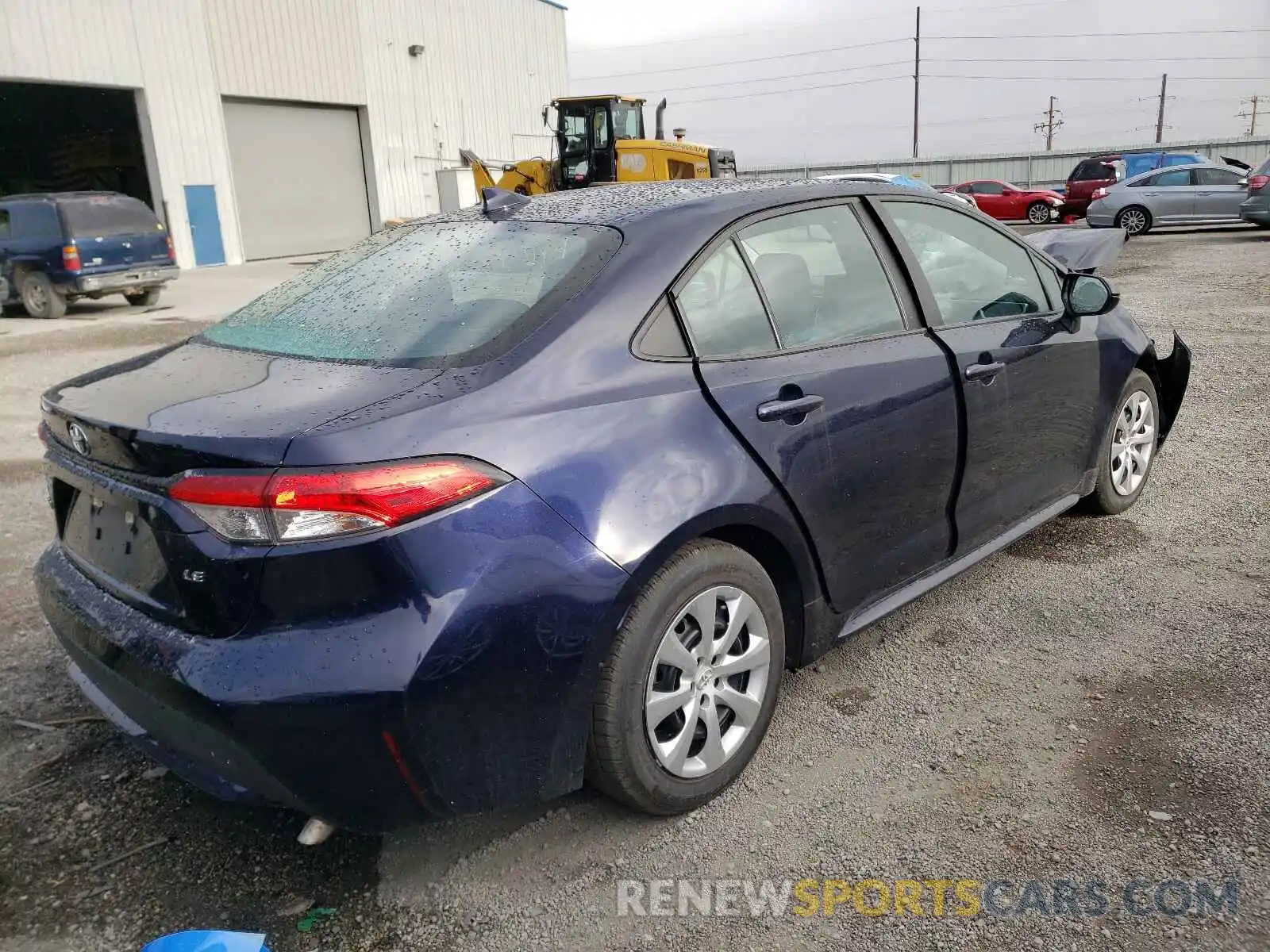 4 Photograph of a damaged car 5YFEPRAE9LP095944 TOYOTA COROLLA 2020