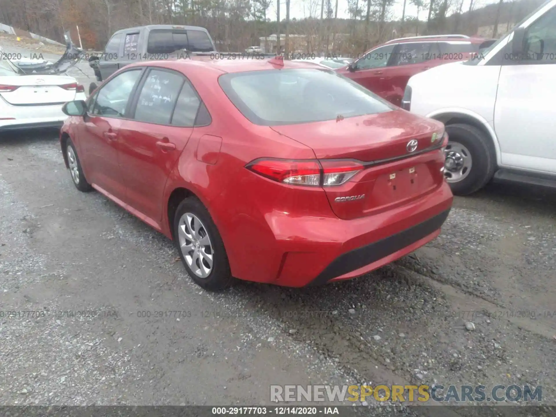 3 Photograph of a damaged car 5YFEPRAE9LP096804 TOYOTA COROLLA 2020