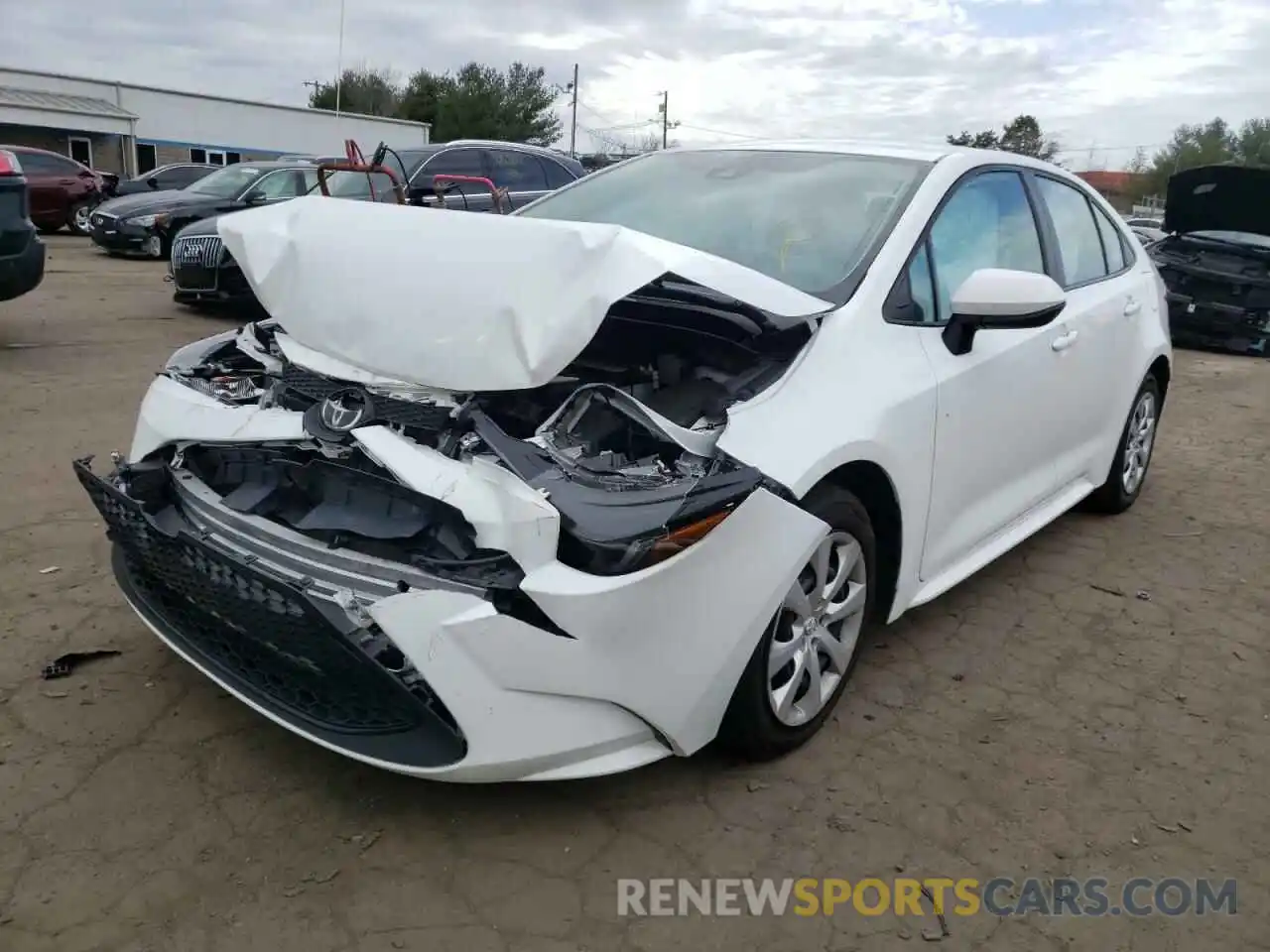 2 Photograph of a damaged car 5YFEPRAE9LP097113 TOYOTA COROLLA 2020