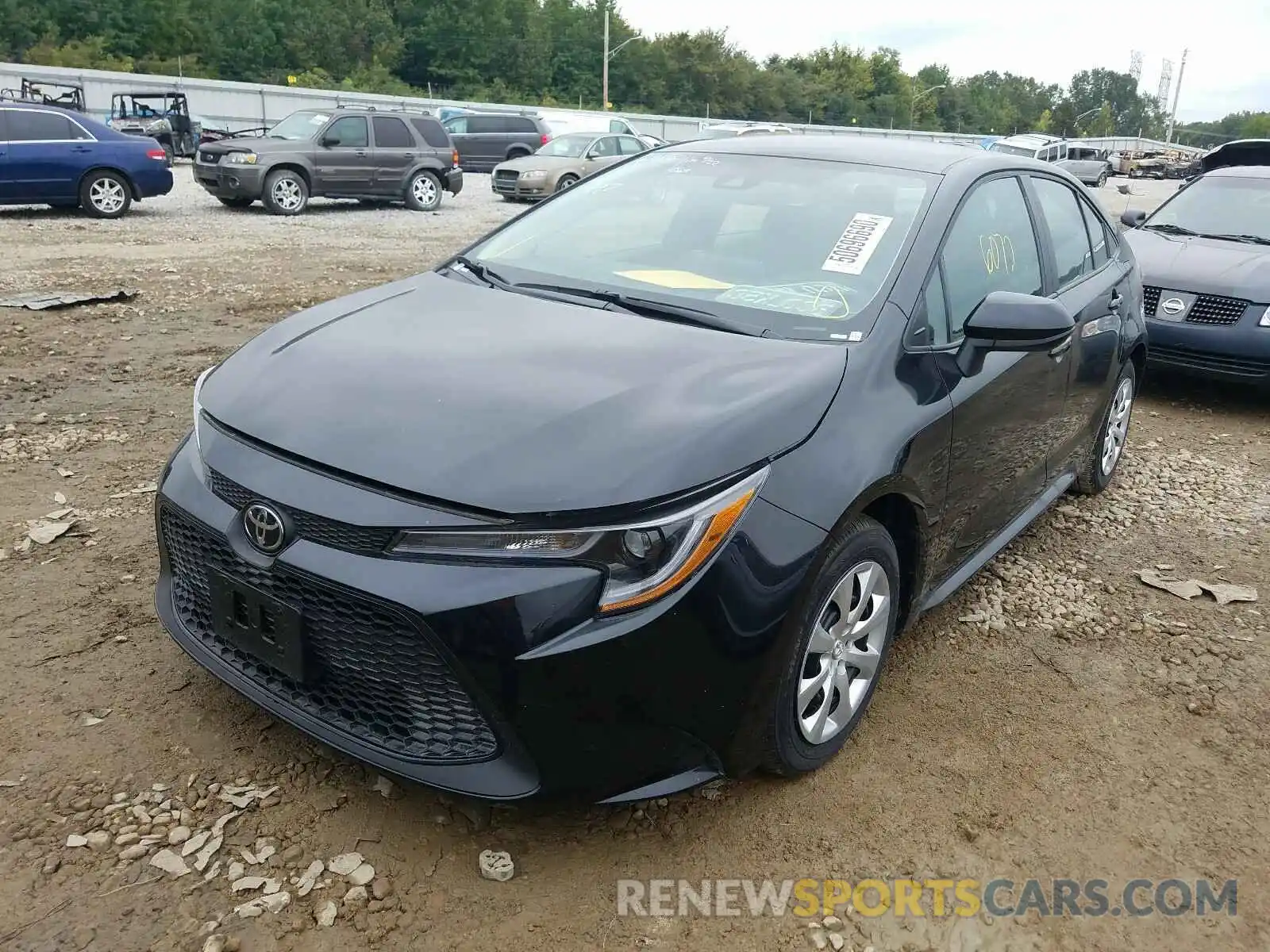 2 Photograph of a damaged car 5YFEPRAE9LP097192 TOYOTA COROLLA 2020