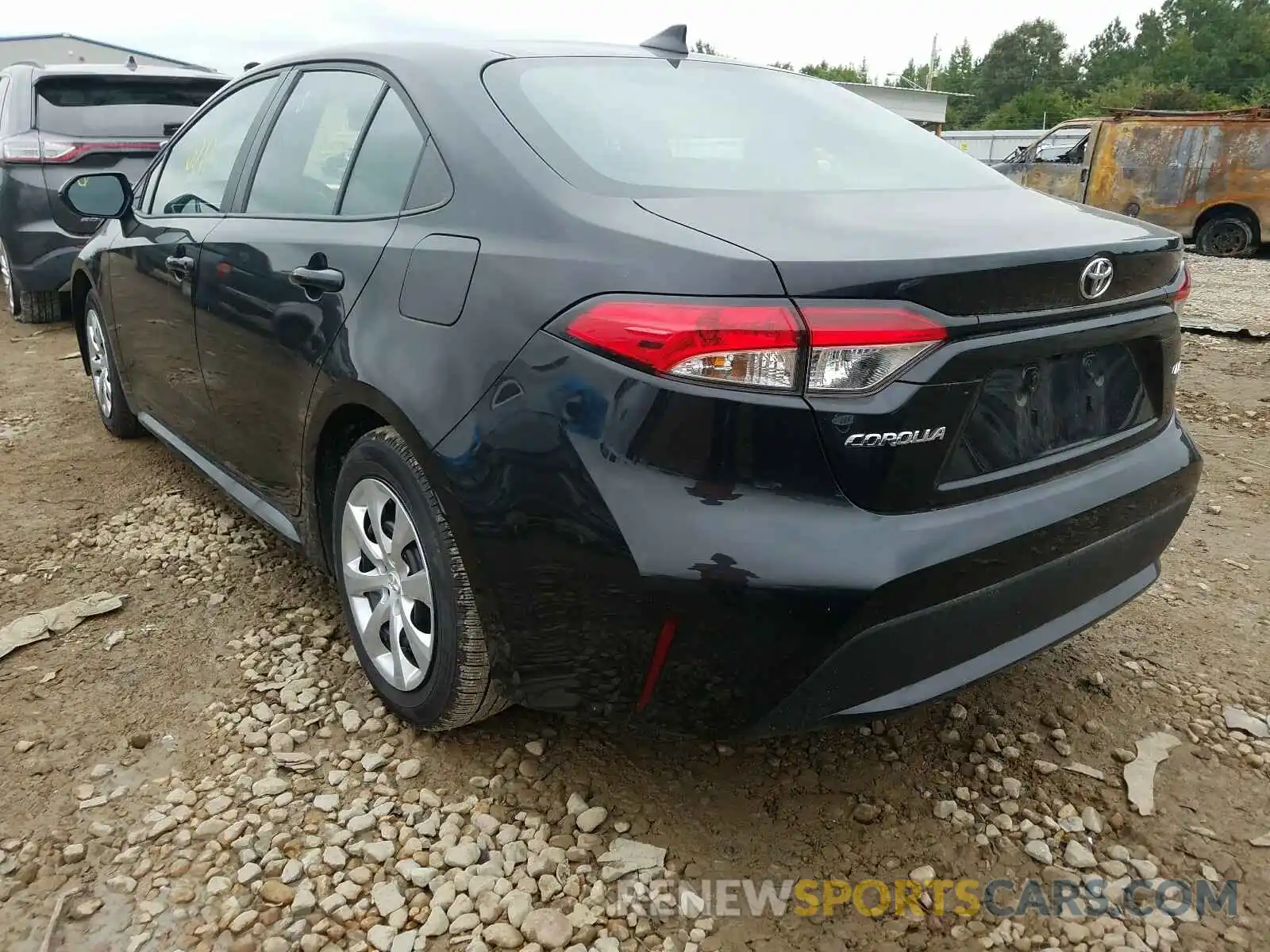 3 Photograph of a damaged car 5YFEPRAE9LP097192 TOYOTA COROLLA 2020