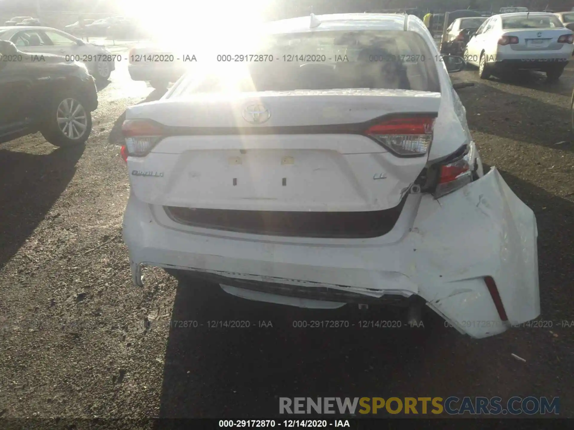 6 Photograph of a damaged car 5YFEPRAE9LP097824 TOYOTA COROLLA 2020