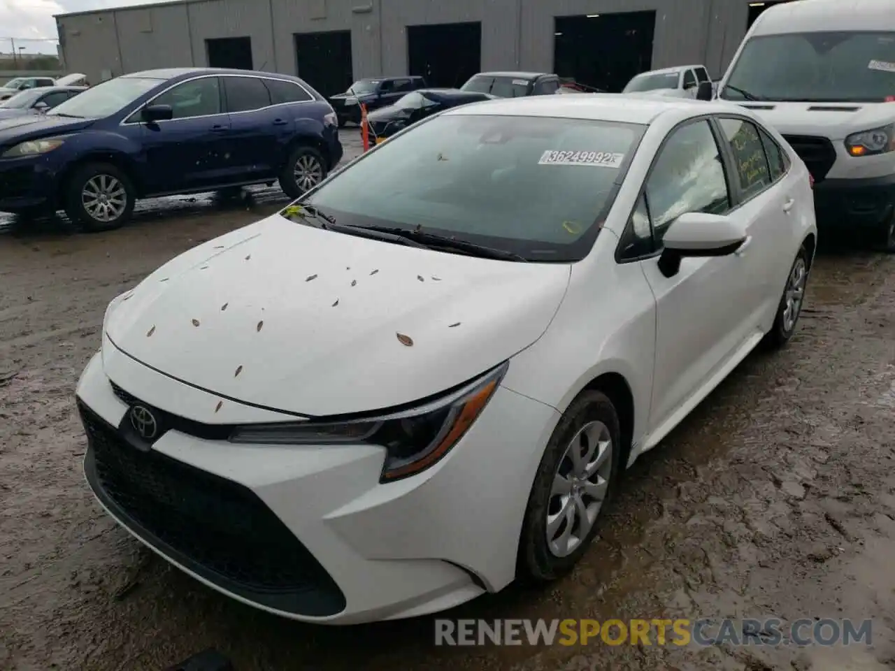 2 Photograph of a damaged car 5YFEPRAE9LP097841 TOYOTA COROLLA 2020