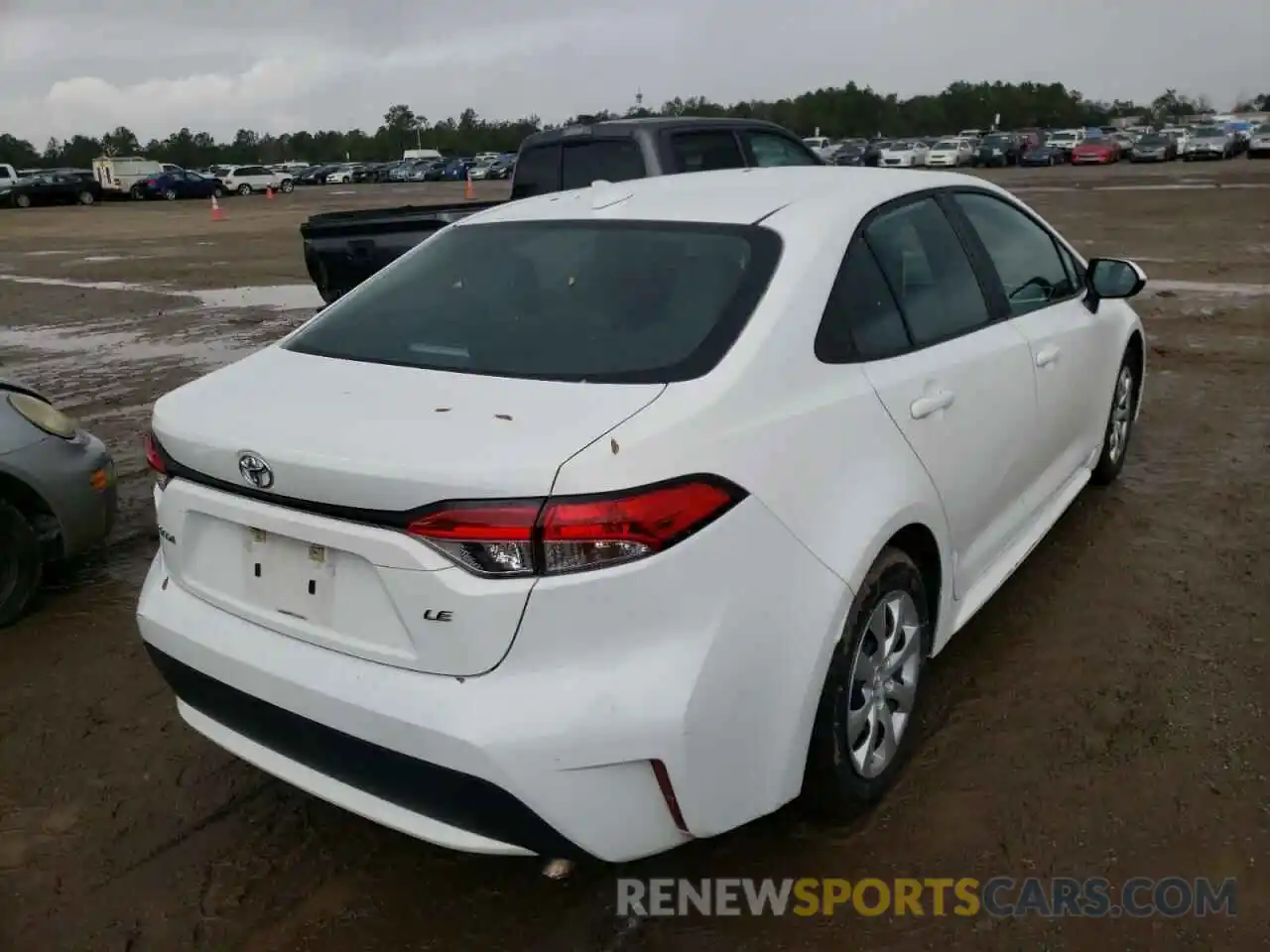 4 Photograph of a damaged car 5YFEPRAE9LP097841 TOYOTA COROLLA 2020