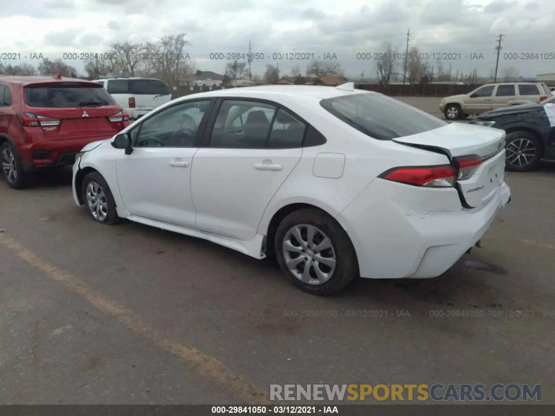 3 Photograph of a damaged car 5YFEPRAE9LP098715 TOYOTA COROLLA 2020