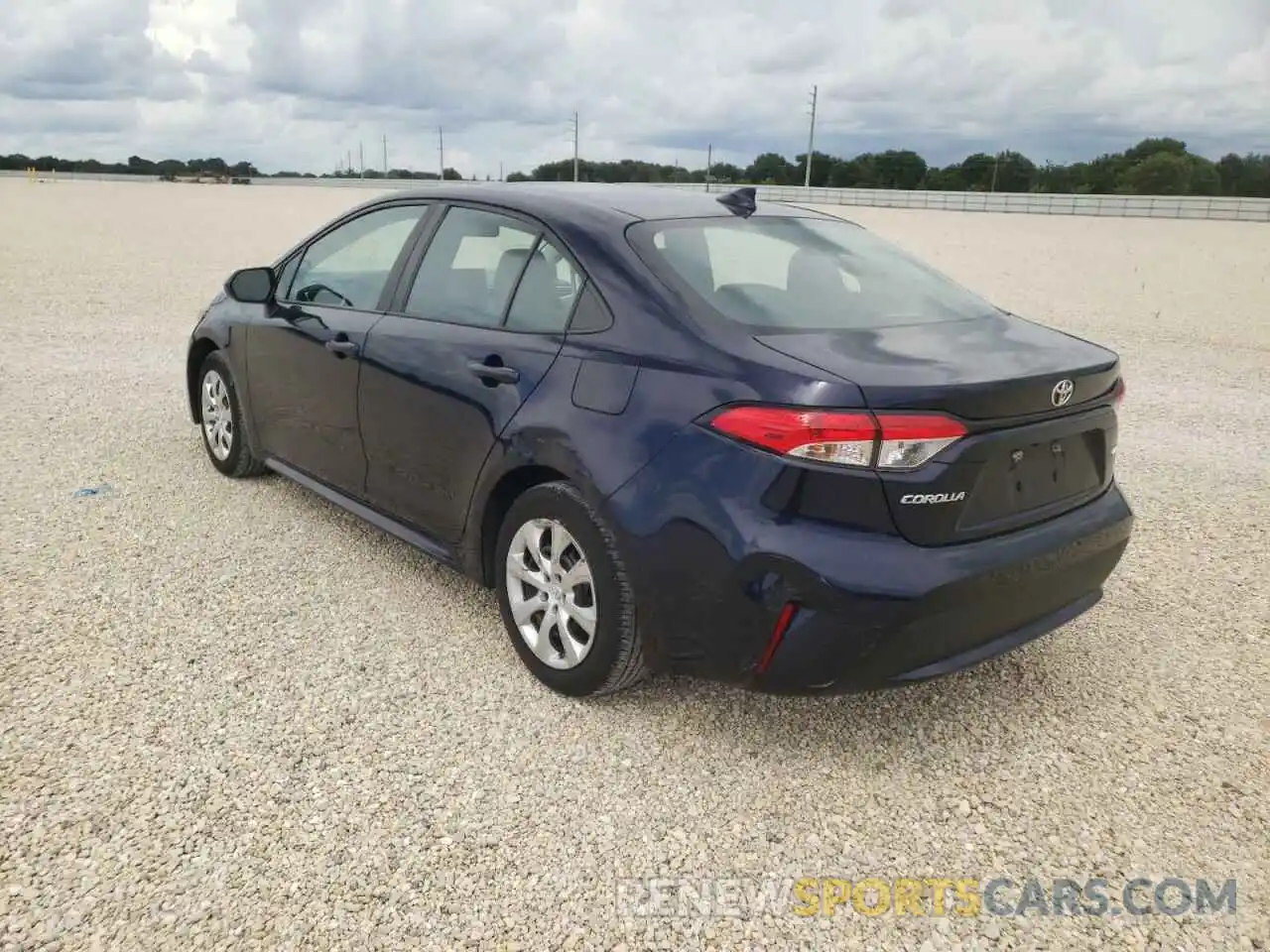 3 Photograph of a damaged car 5YFEPRAE9LP098780 TOYOTA COROLLA 2020